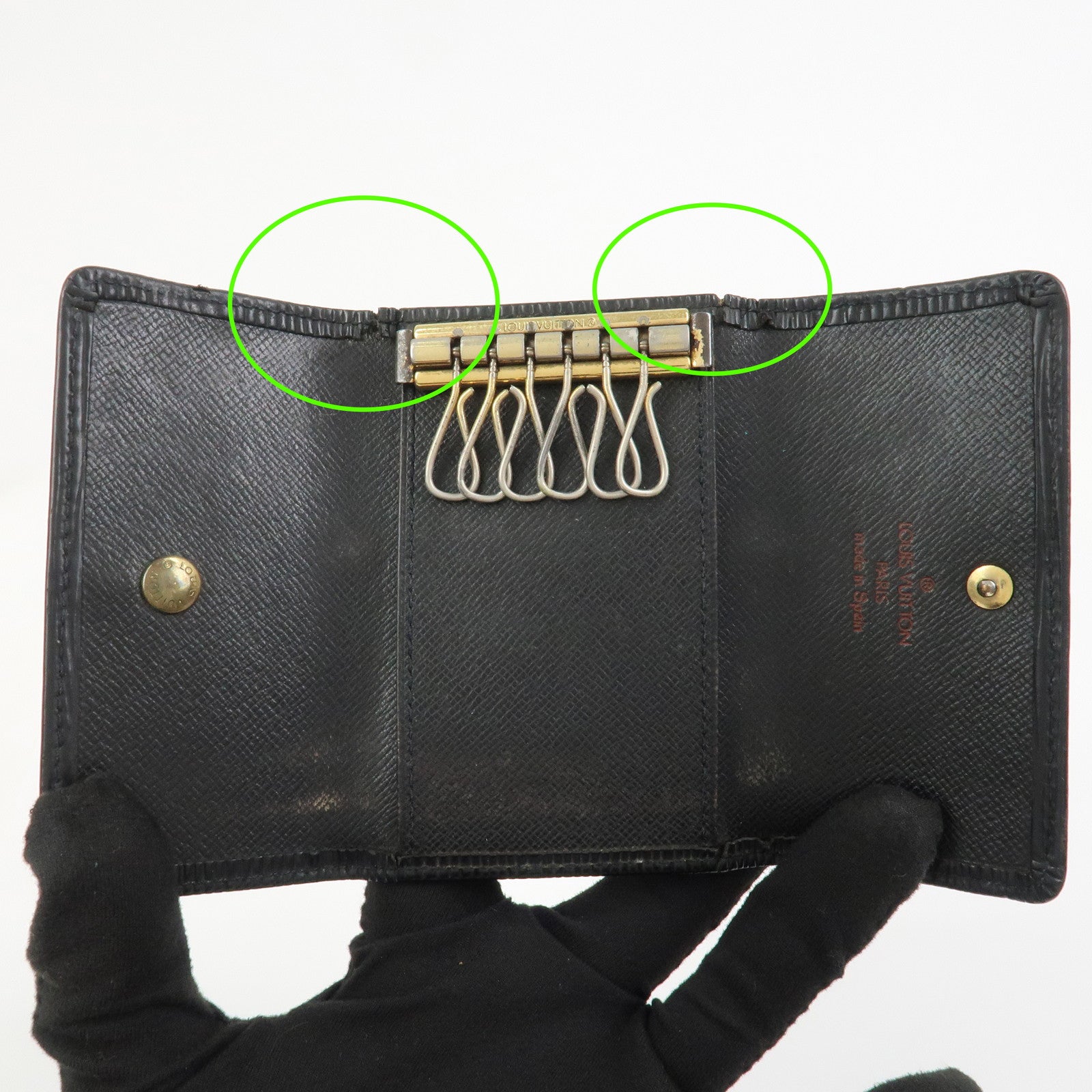 Louis Vuitton Set of 2 Epi Long Wallet Key Case M60622/M63812