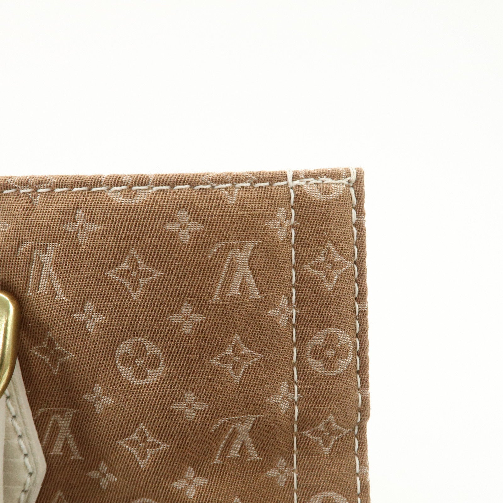 Louis Vuitton Monogram Mini Tanger Canvas Tote Bag Camel M40022