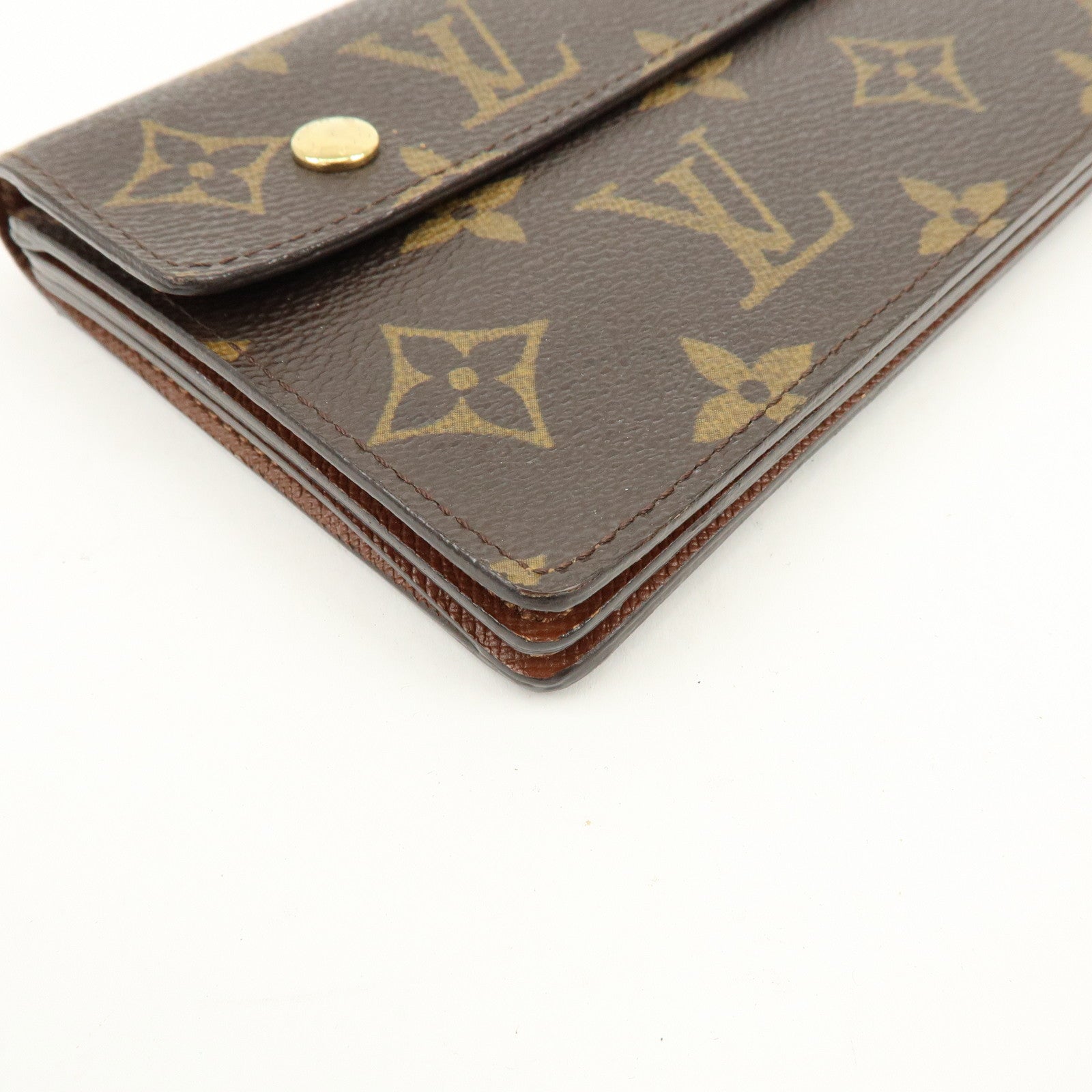 Louis Vuitton Monogram Portefeuille Accordion Long Wallet M58008