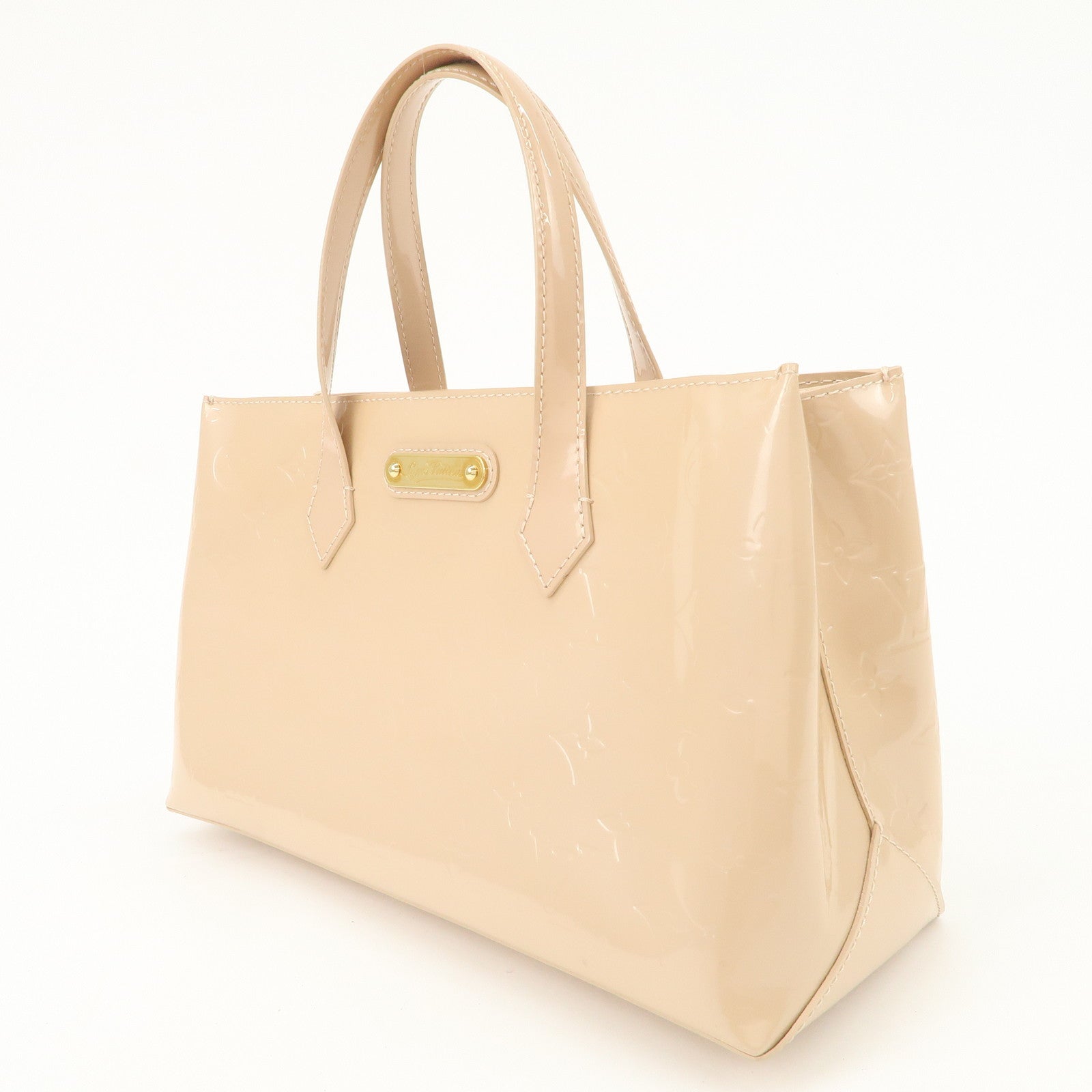 Louis Vuitton Monogram Vernis Wilshire PM Hand Bag M91642