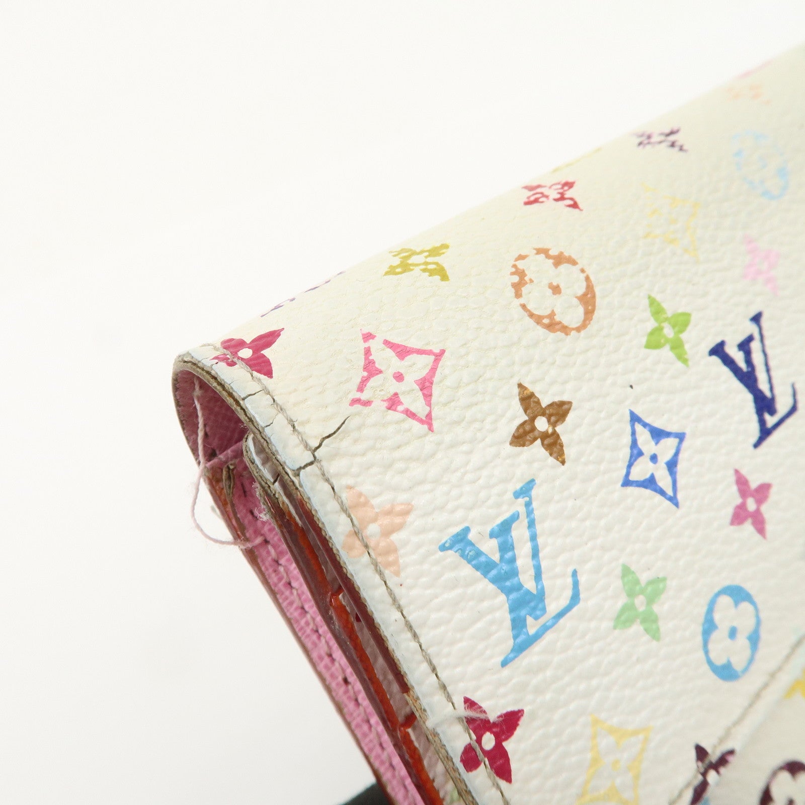 Louis Vuitton Monogram Set of 2 Long Wallet M61725 M93744 Used