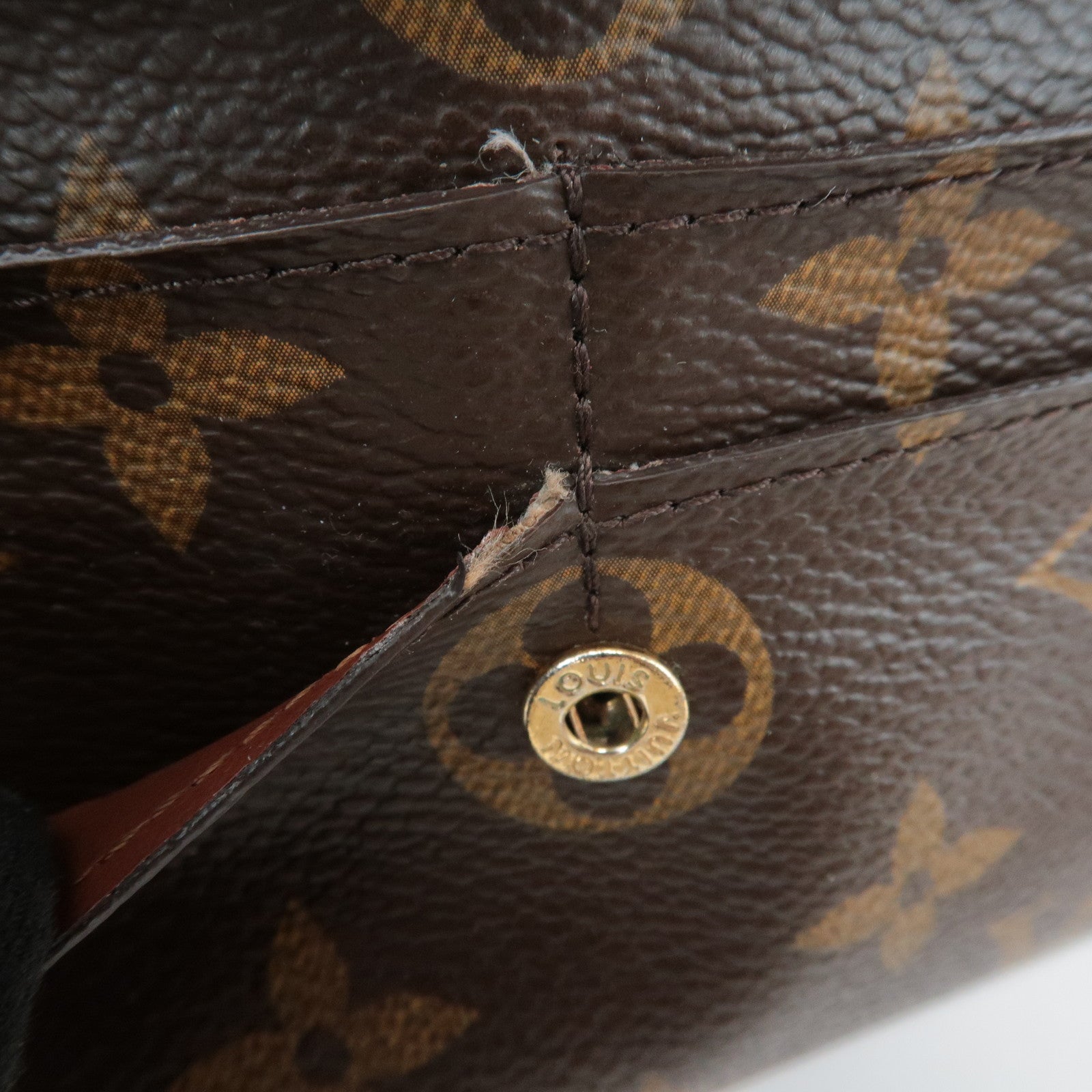 Louis Vuitton Monogram Portefeuille Sarah Long Wallet M61734