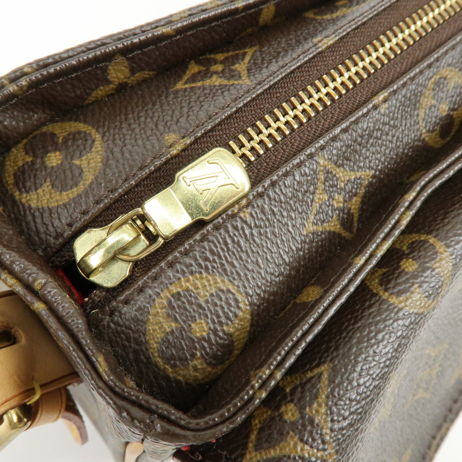Louis Vuitton Monogram Vivacite Shoulder Bag Hand Bag M51164