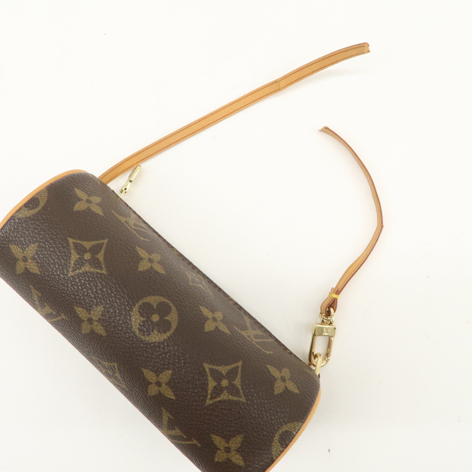 Louis Vuitton Monogram Mini Pouch for Papillon Bag New Style Brown