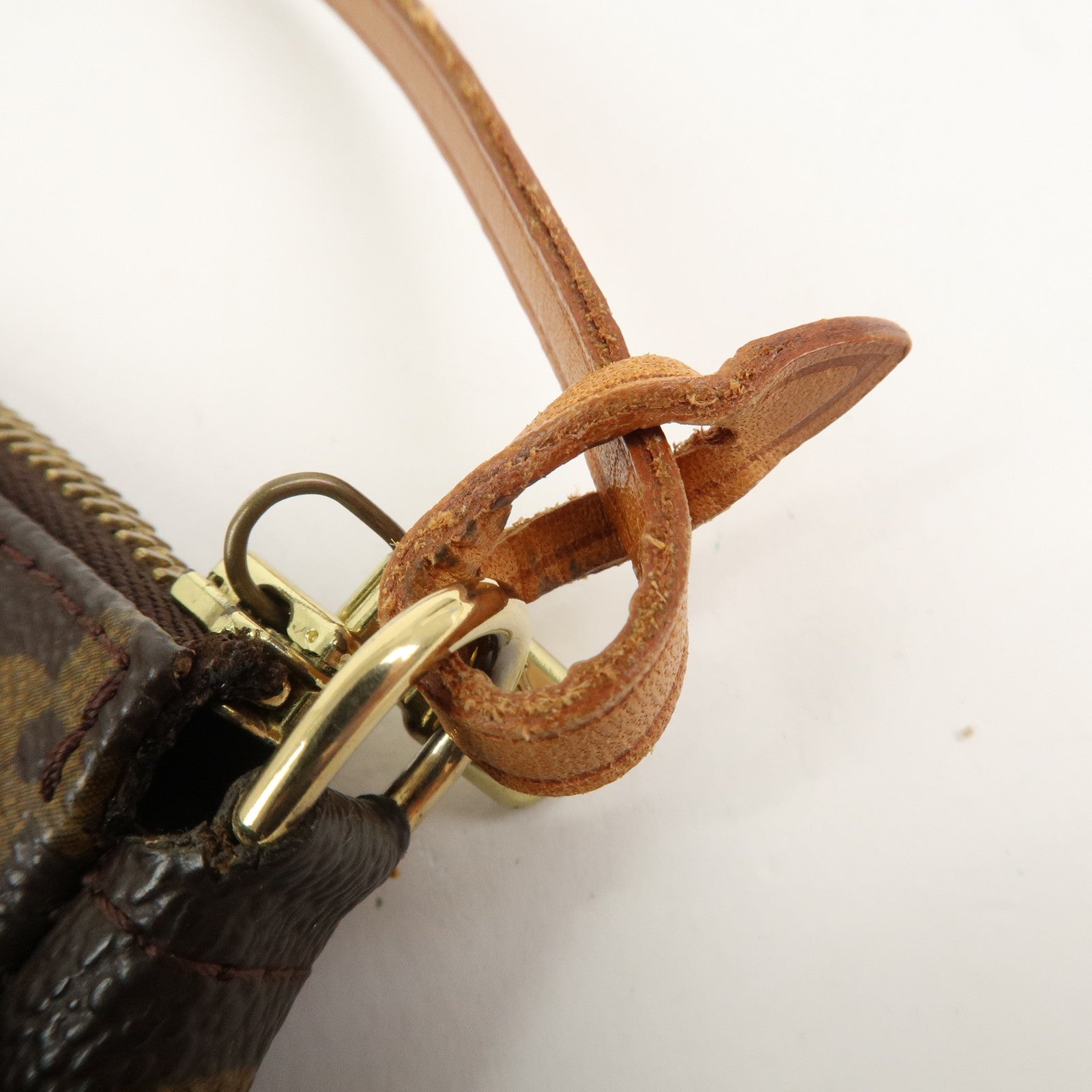 Louis Vuitton Monogram Pochette Accessoires Pouch Hand Bag M51980