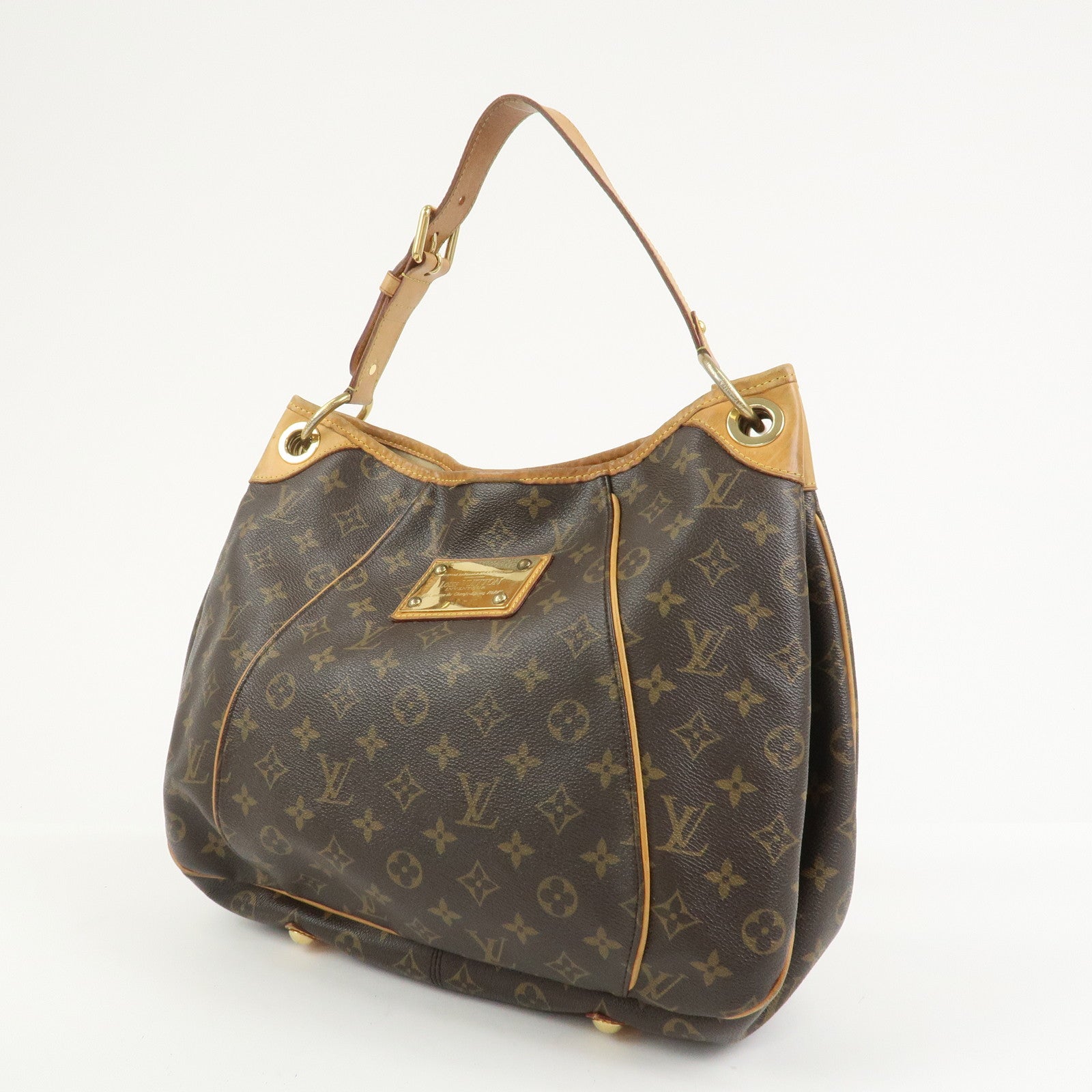 Louis Vuitton Monogram Galliera PM Shoulder Bag Brown M56382