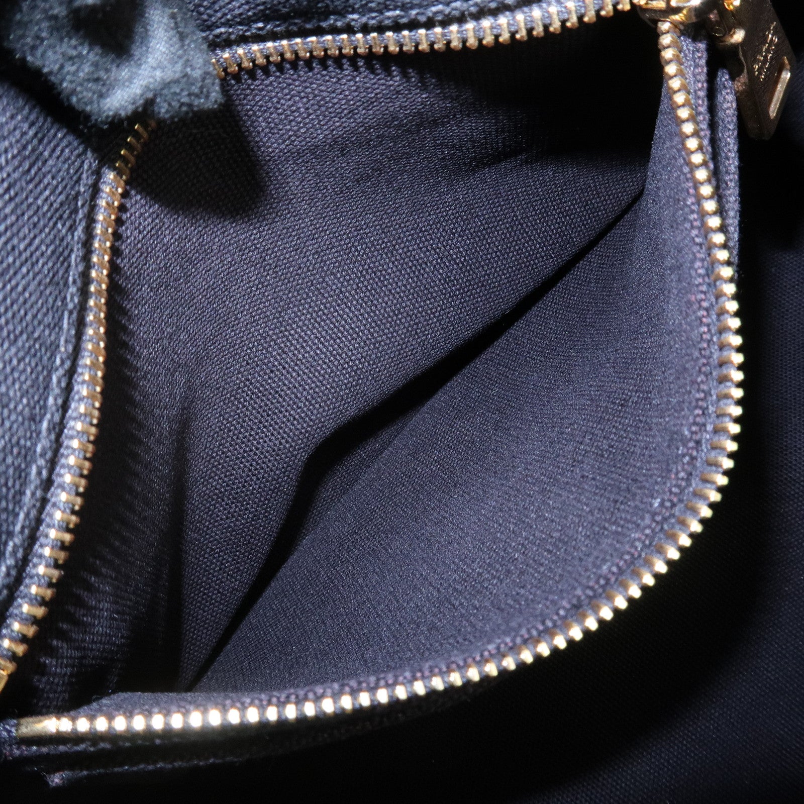 PRADA Canapa Mini Canvas 2Way Hand Bag Tote Bag Black 1BG439 Used