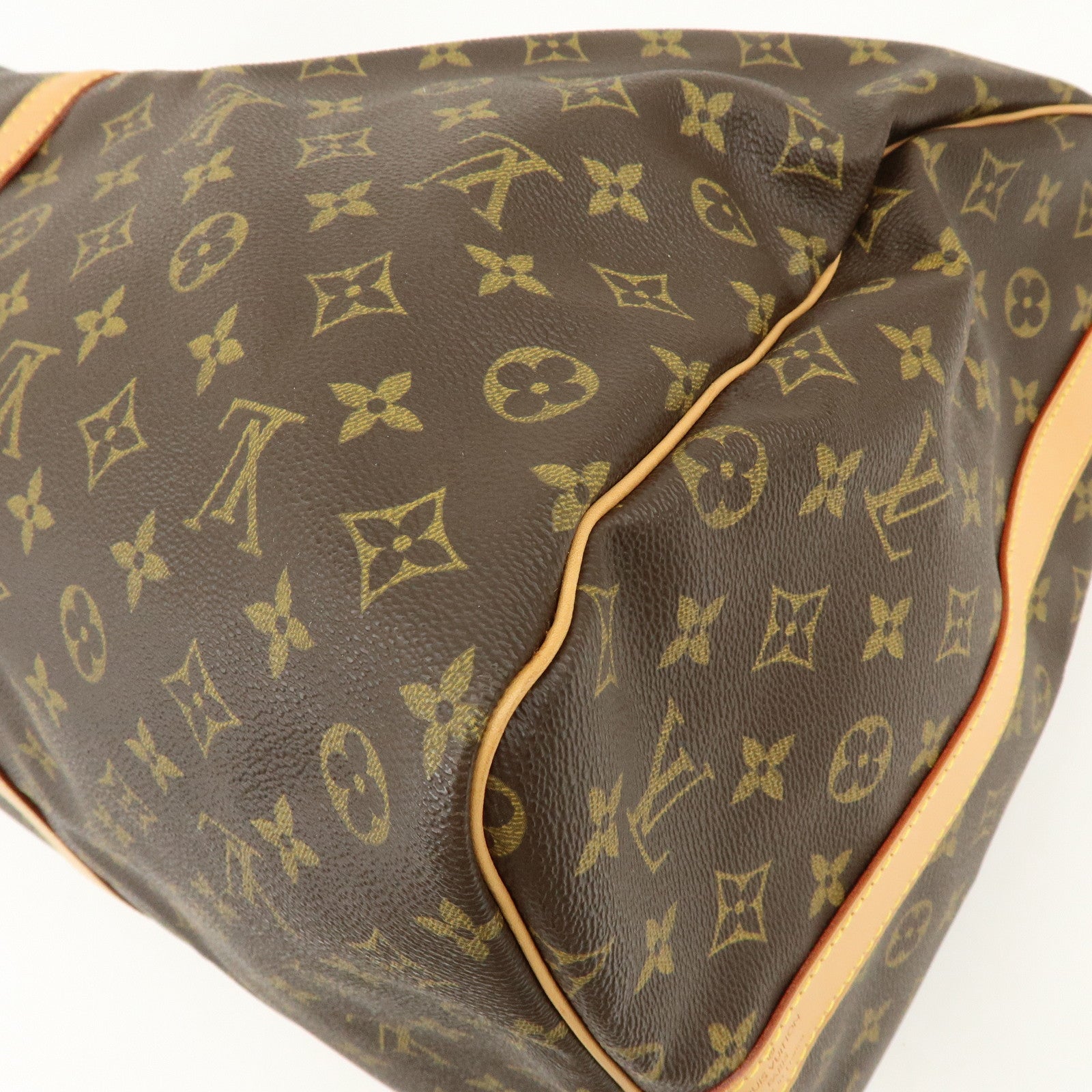 Louis Vuitton Monogram Keep All Bandouliere 60 Boston Bag M41412