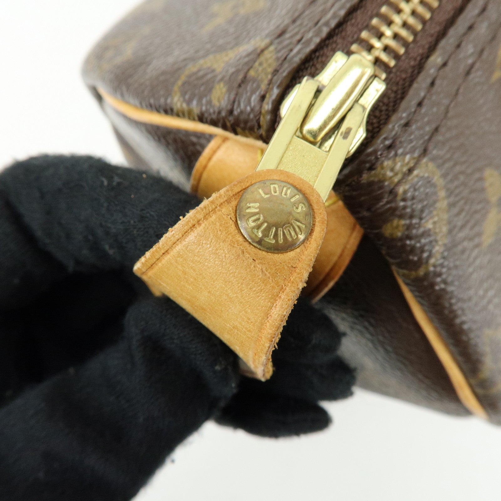 Louis Vuitton Monogram Speedy 25 Boston Bag Hand Bag Brown M41528