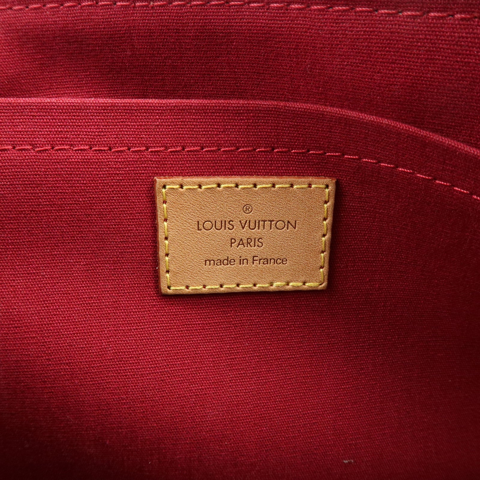 Louis Vuitton Vernis Rosewood Avenue Hand Bag Pomme DAmour M93507