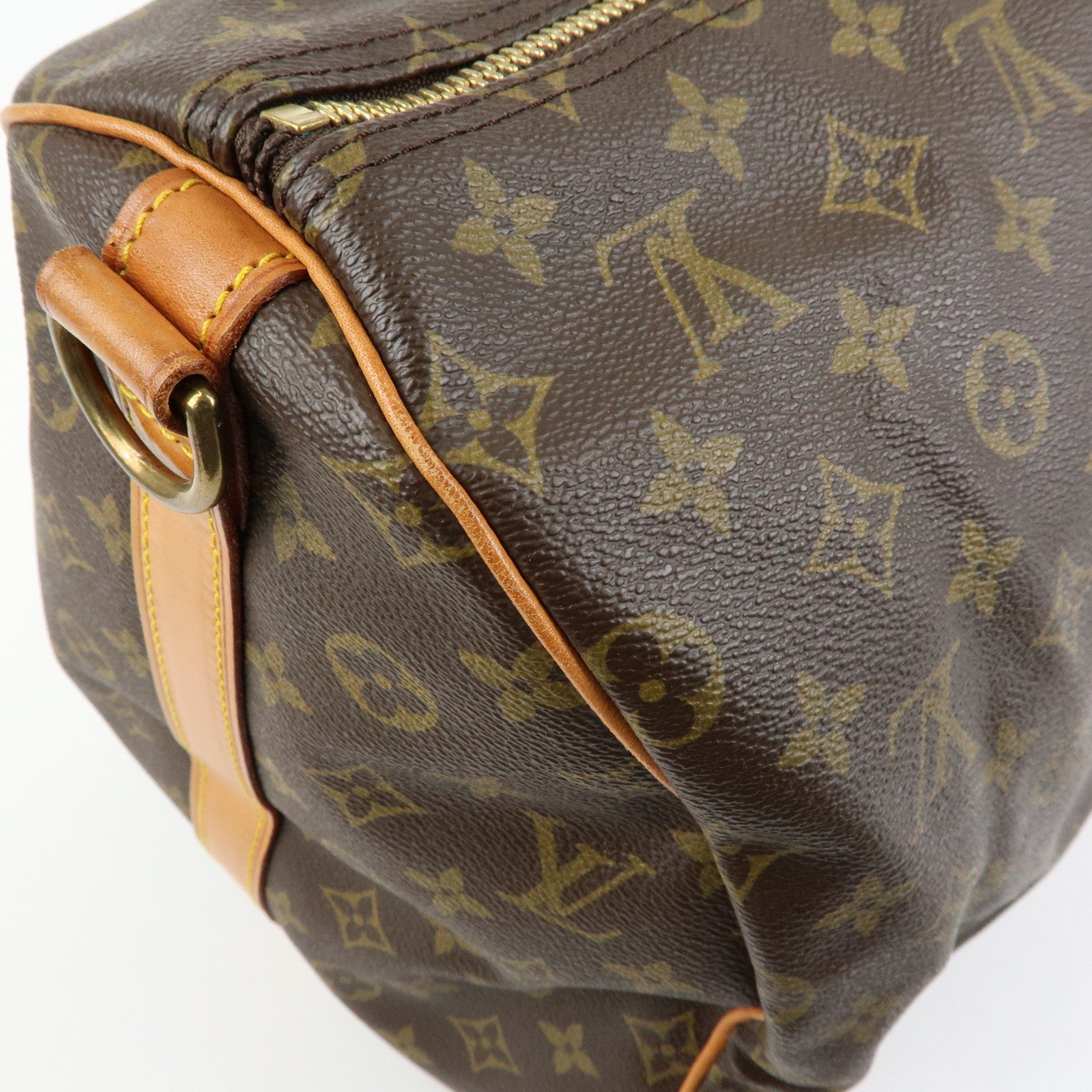 Louis Vuitton Monogram Keep All Bandouliere 55 Boston Bag M41414