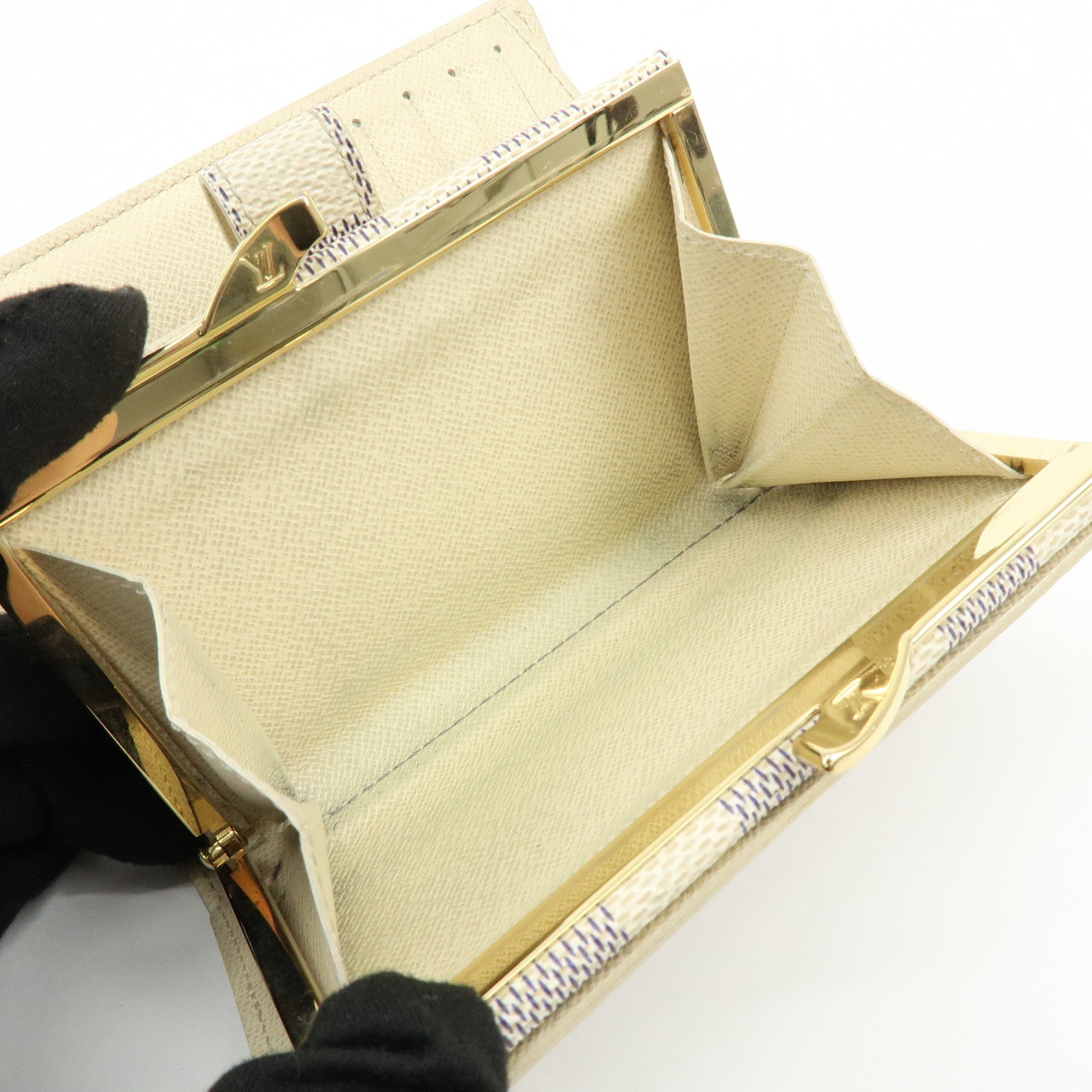 Louis Vuitton Damier Azur Portefeuille Viennois Wallet N61676