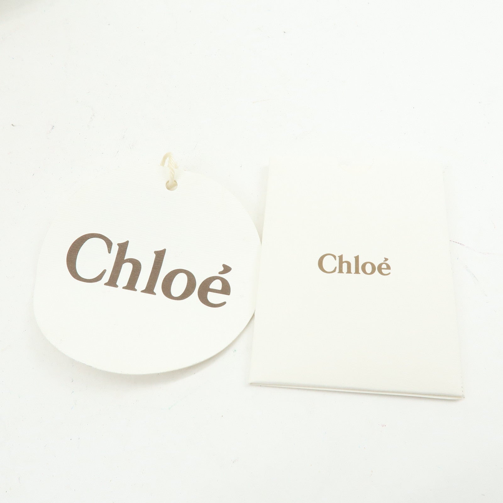 Chloe Silverado Leather Shoulder Bag Boston Bag Hand Bag White