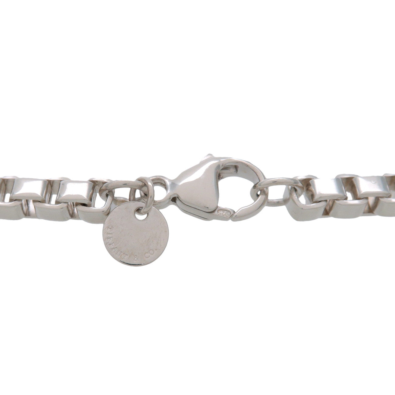 Tiffany & Co Venetian Link Necklace SV925 Silver