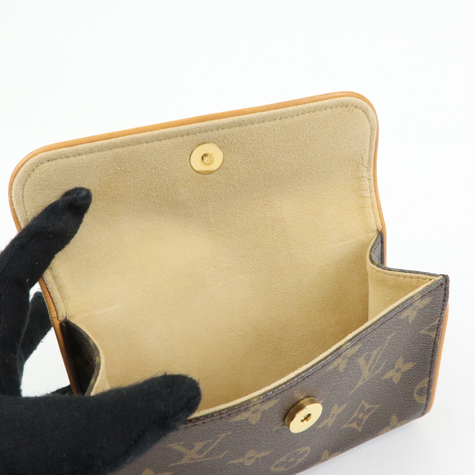Louis Vuitton Monogram Pochette Florentine Waist Bag Belt S M51855