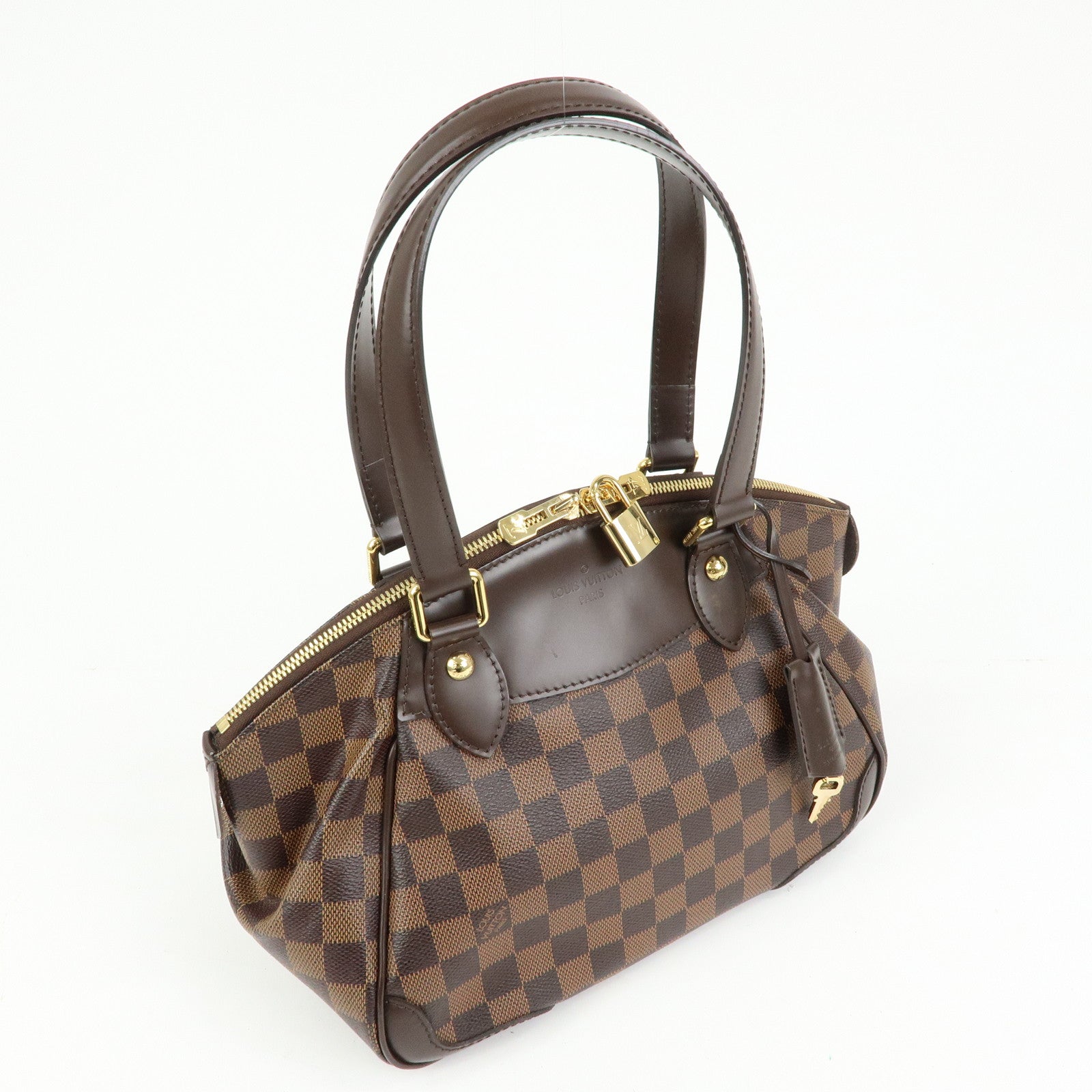 Louis Vuitton Damier Verona PM Hand Bag Damier Ebene N41117