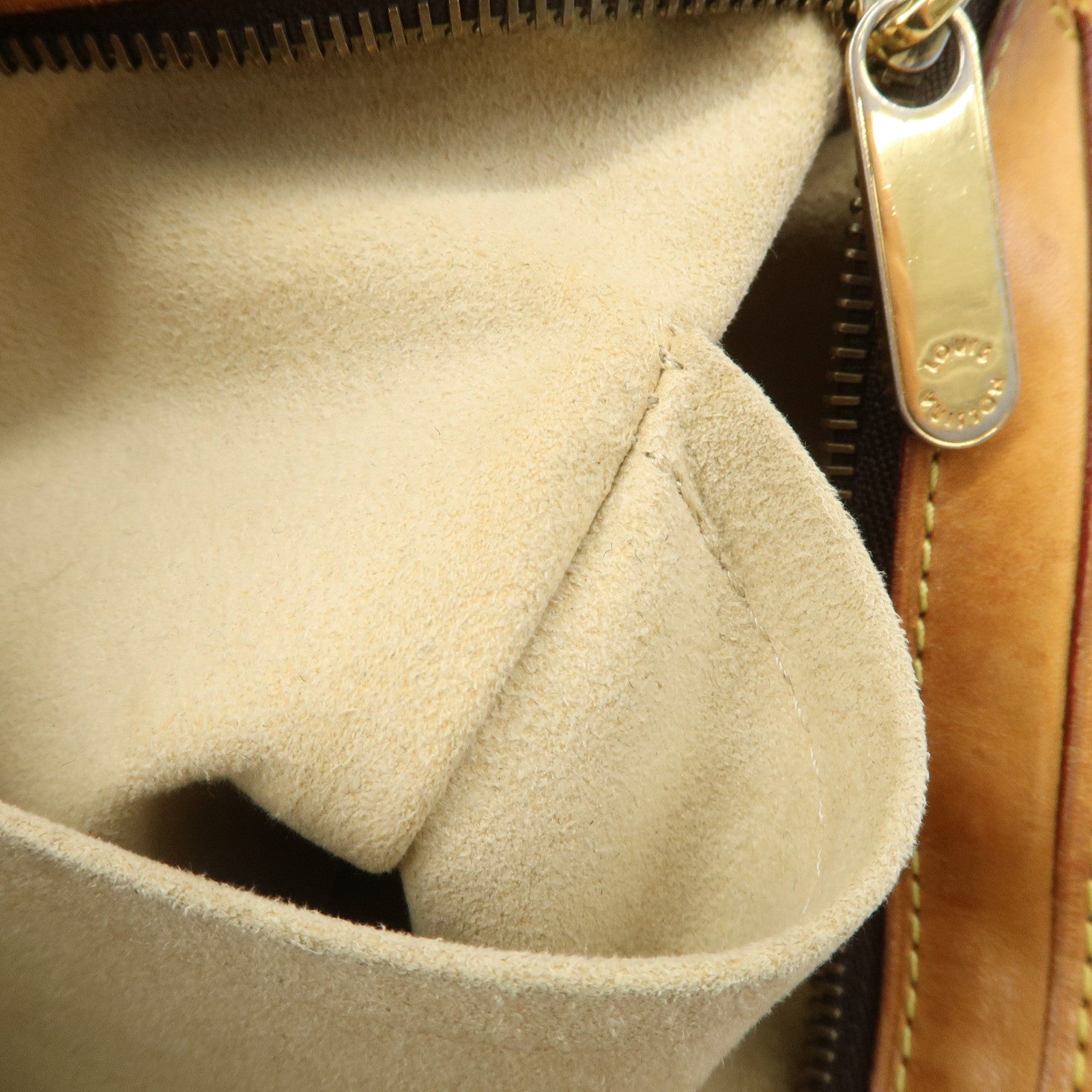 Louis Vuitton Monogram Hudson GM Shoulder Bag Brown M40045 Used