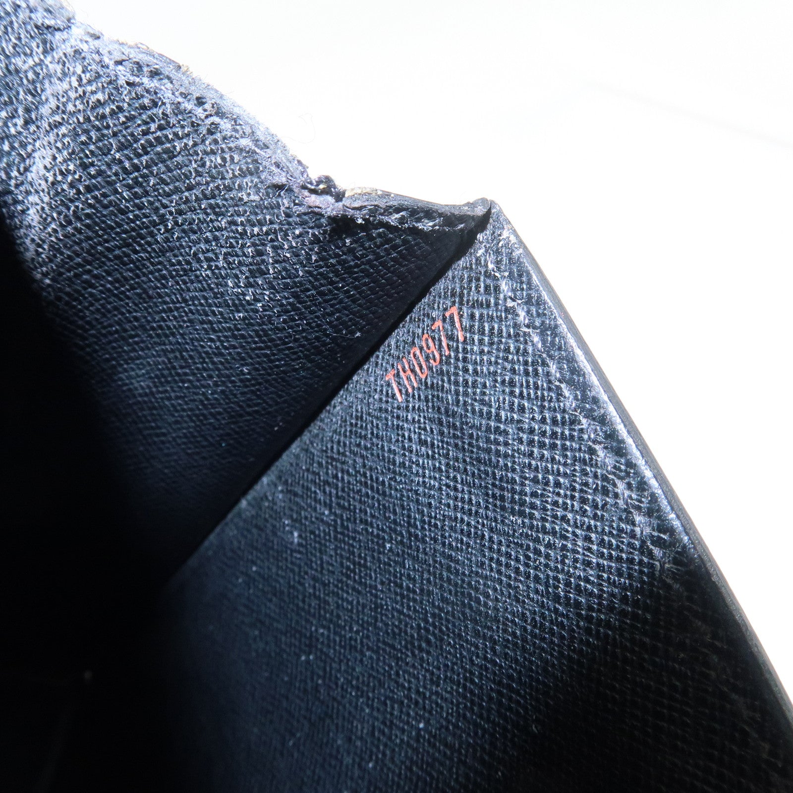 Louis Vuitton Epi Sellier Dragonne Clutch Bag Noir Black M52612