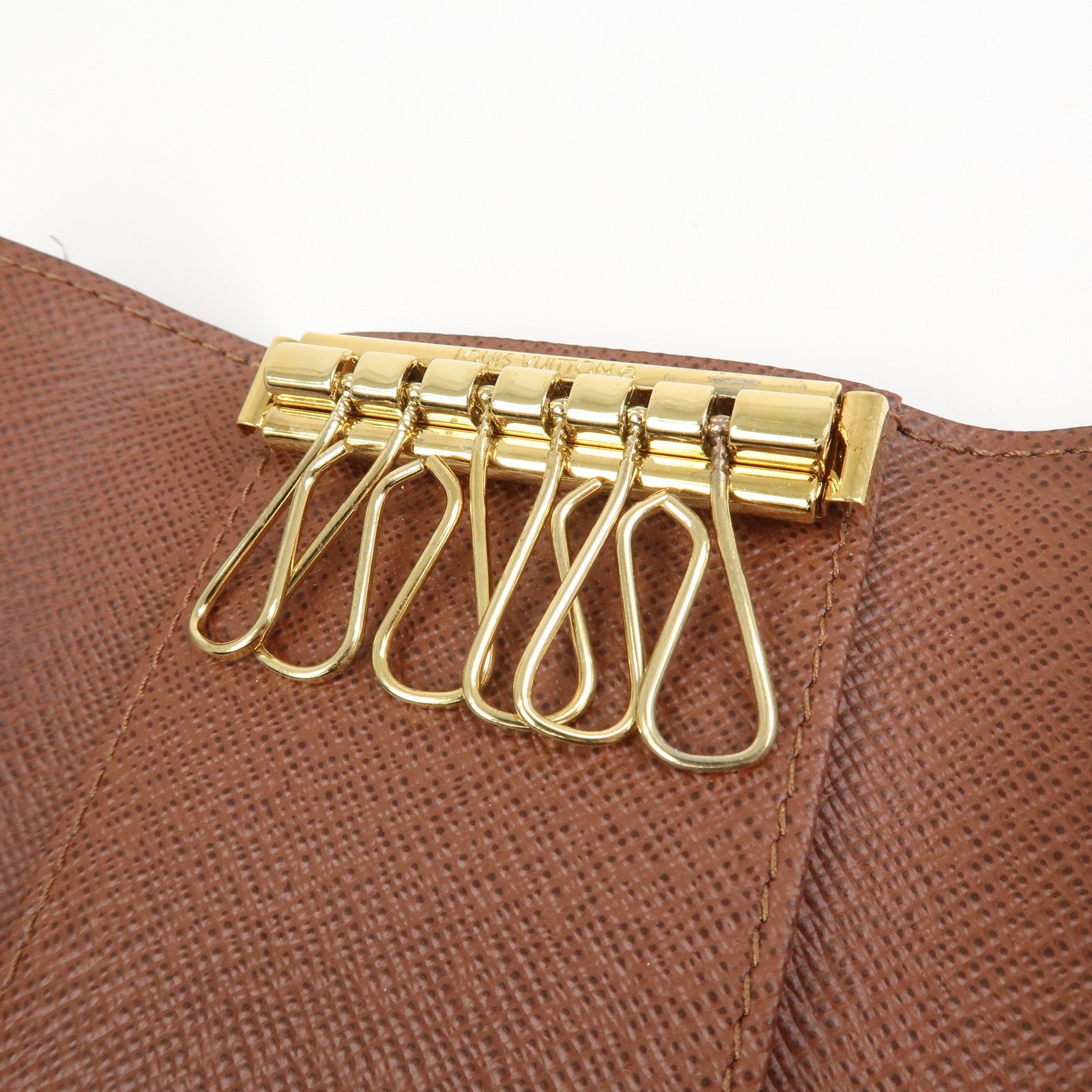 Louis Vuitton Monogram Multicles 6 Key Case Key Holder Brown M62630