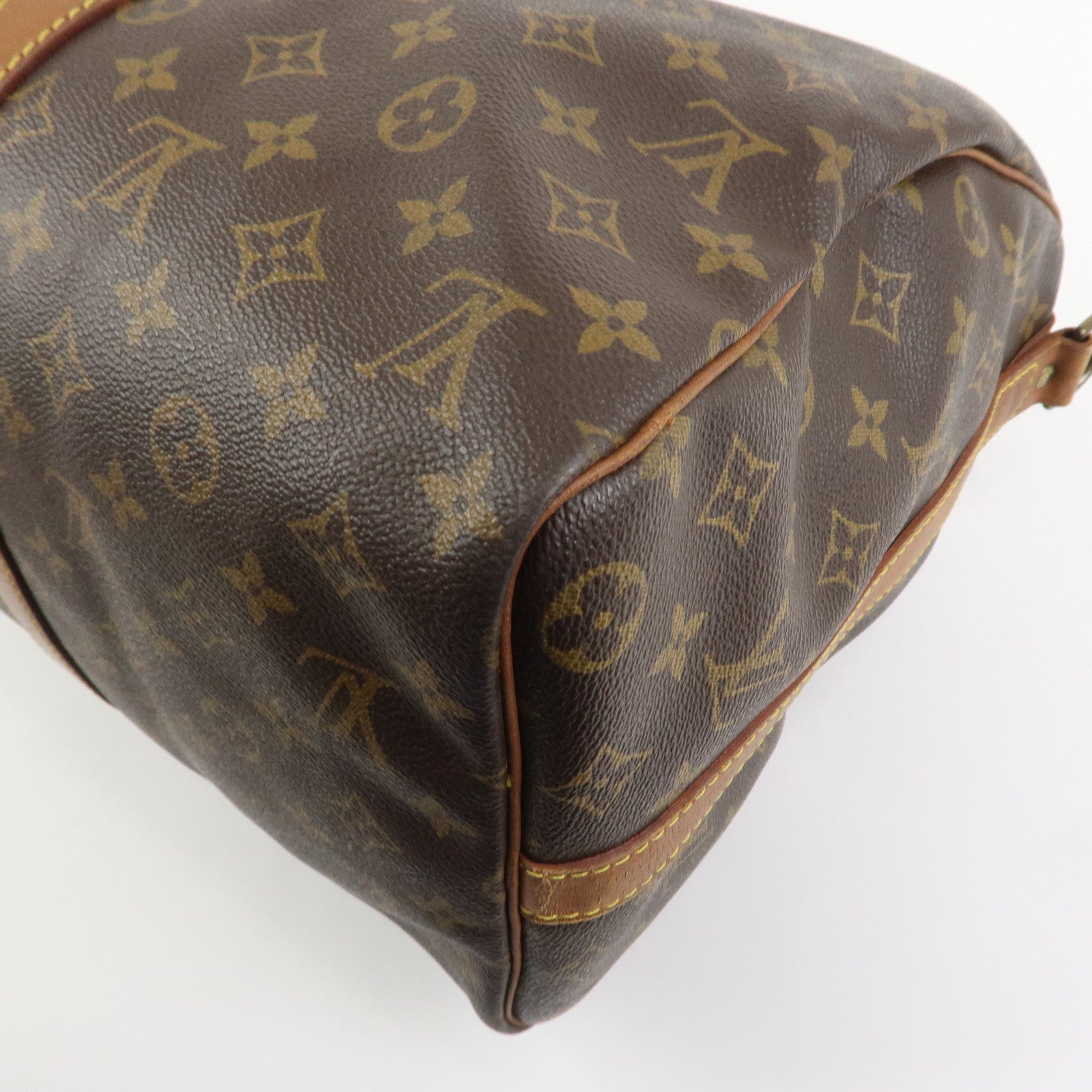 Louis Vuitton Monogram Keep All Bandouliere 45 Boston Bag M41418