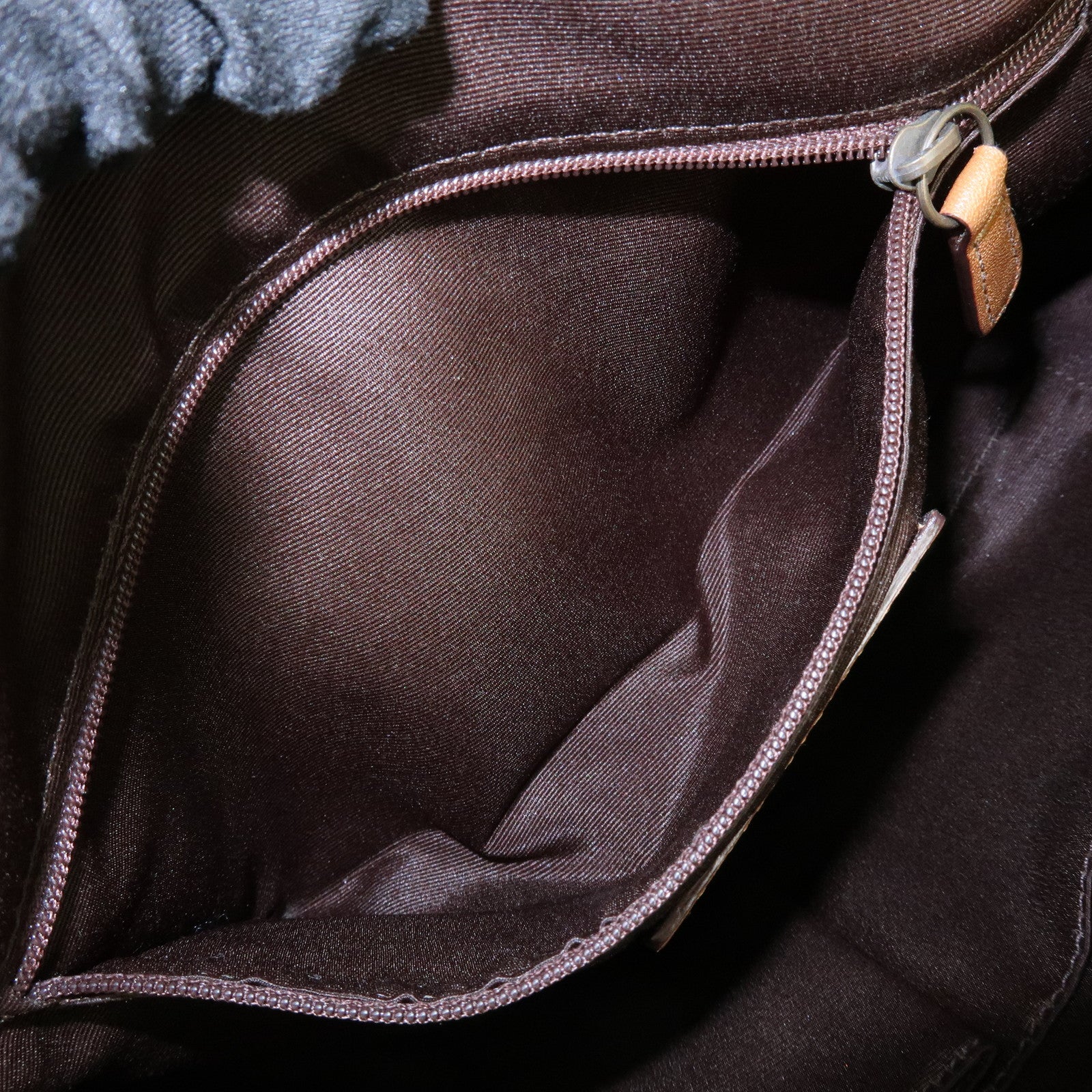 COACH Leather Shoulder Bag Hand Bag Studs Camel