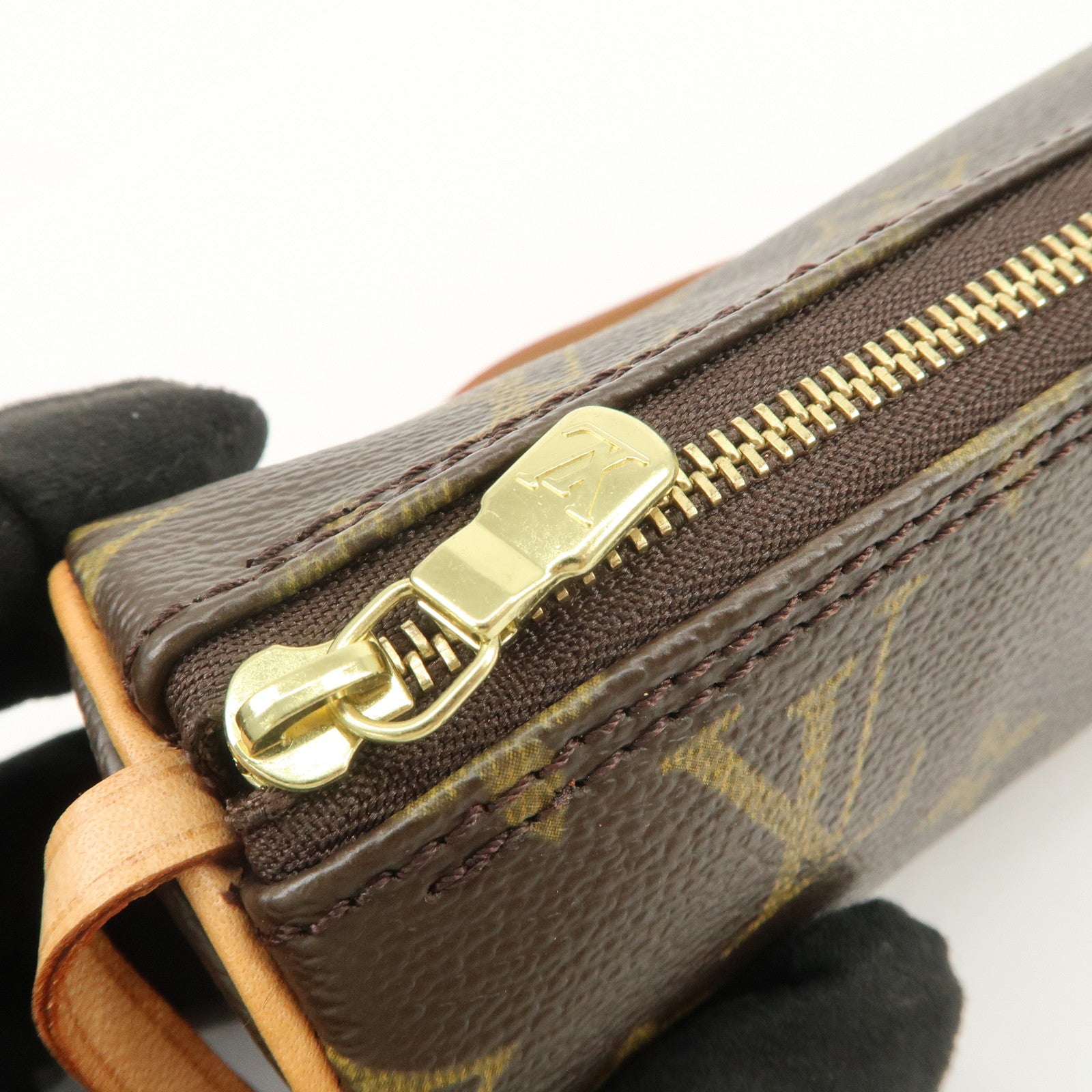 Louis Vuitton Mini Pouch for Monogram Papillon Bag New Style Brown