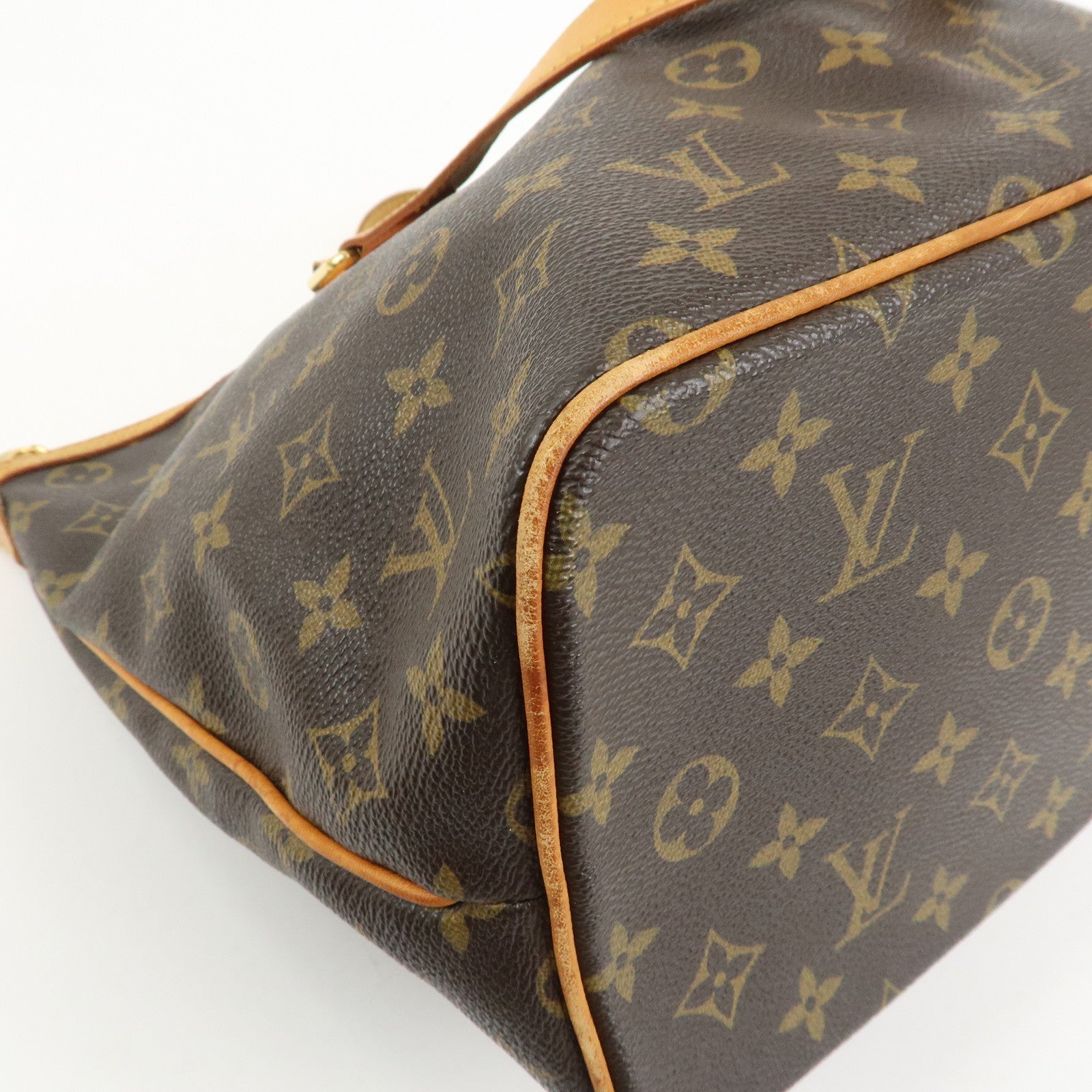 Louis Vuitton Monogram Canvas Palermo PM 2Way Hand Bag Brown M40145
