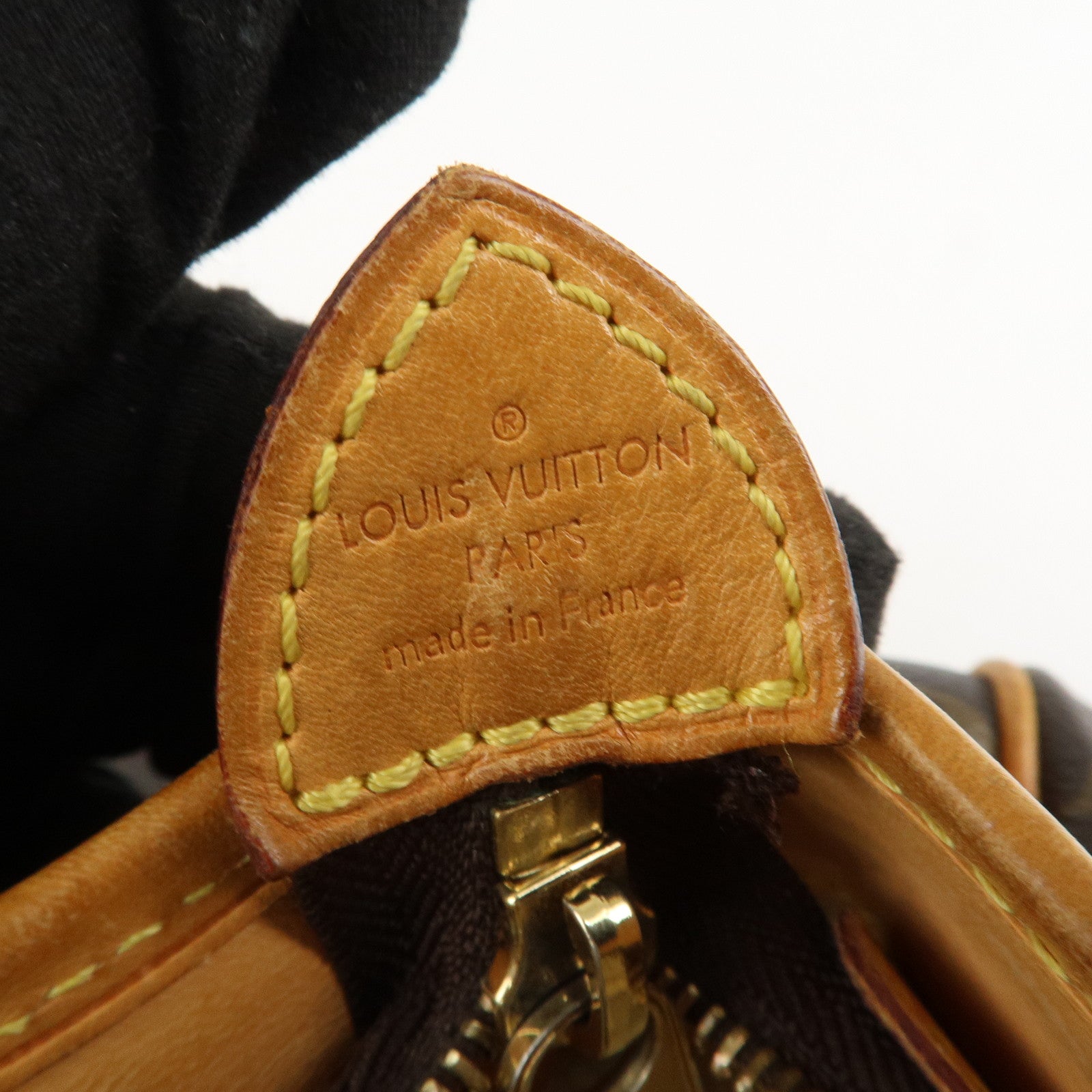 Louis Vuitton Monogram Poesie PM Hand Bag Brown M45715