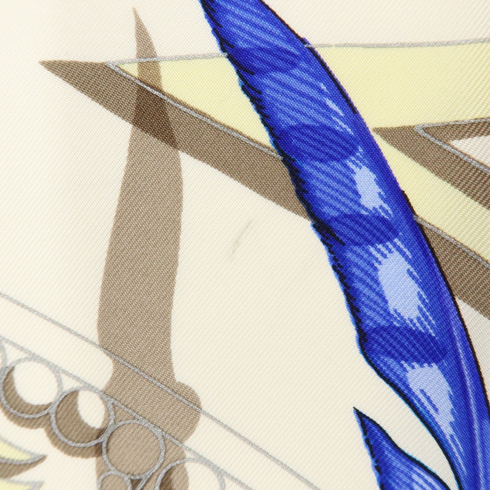 HERMES Carre 90 Silk 100% Scarf MEXIQUE Red Gold Blue