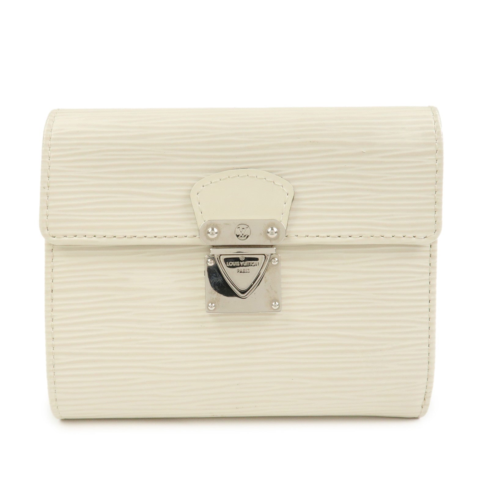 LLouis Vuitton Epi Portefeuille Koala Compact Wallet Ivoire M5801J