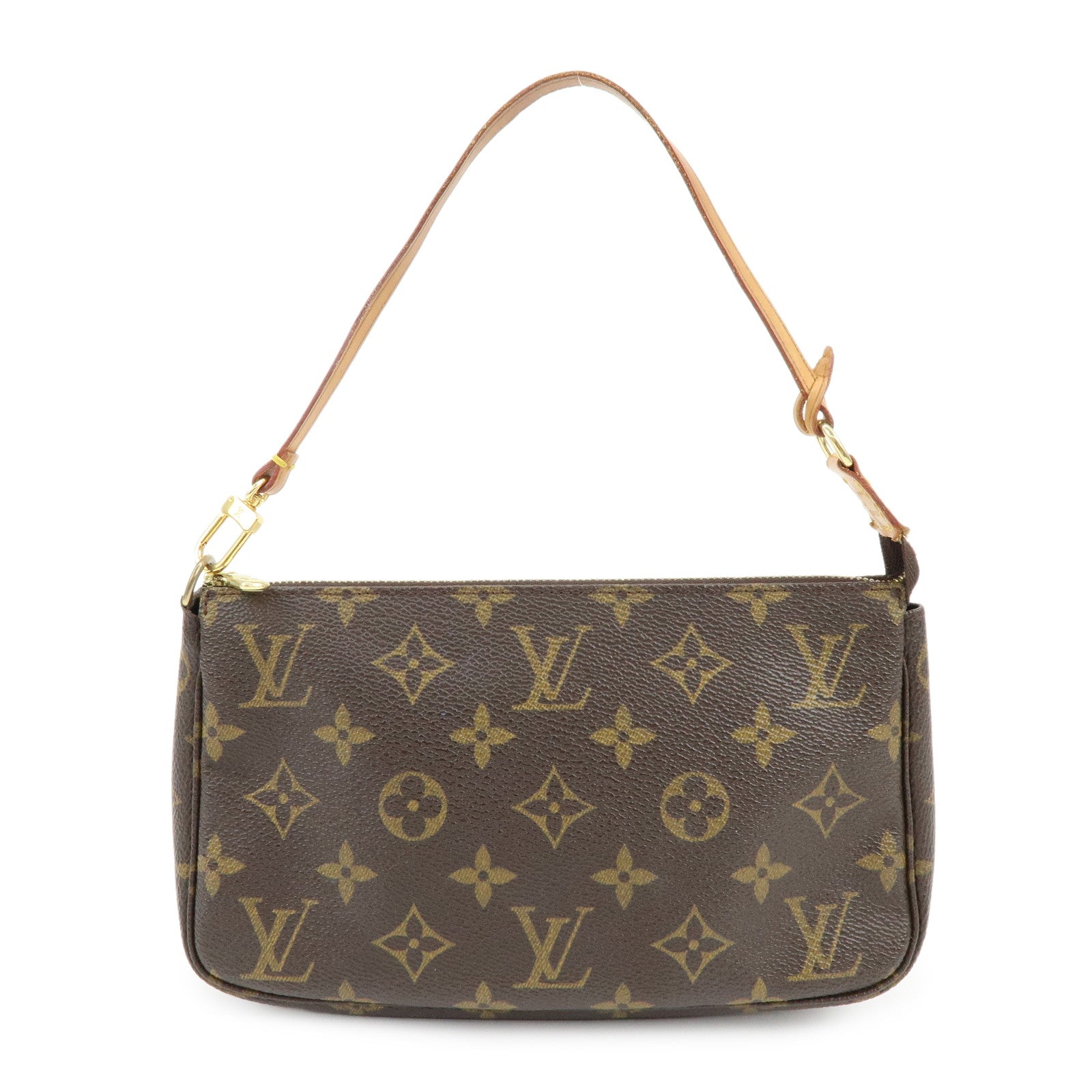 Louis Vuitton Monogram Pochette Accessoires Pouch Hand Bag M51980