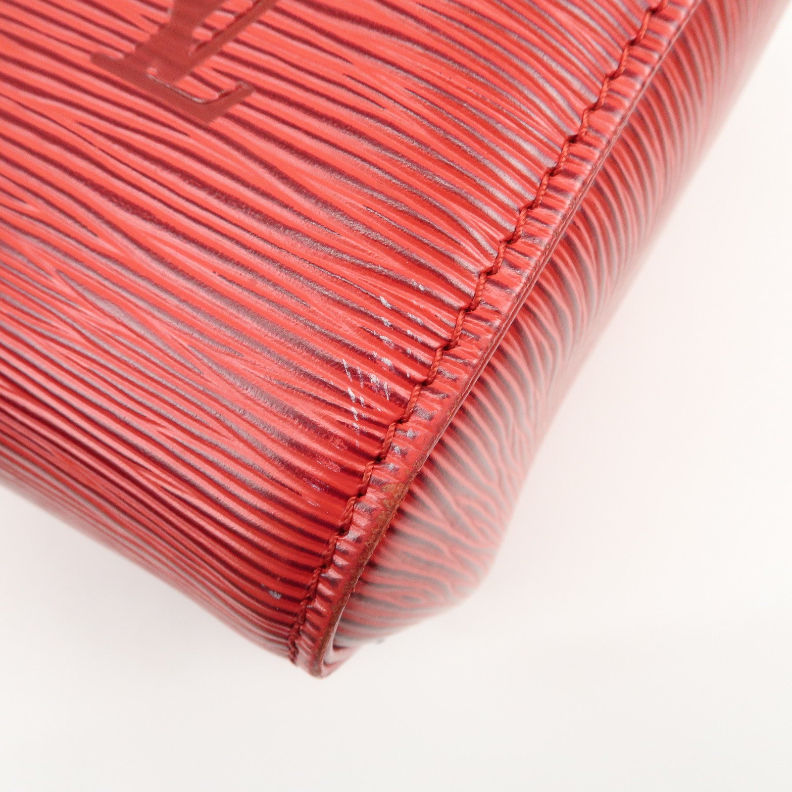 Louis Vuitton Epi Leather Speedy 30 Boston Bag Castilian Red M43007