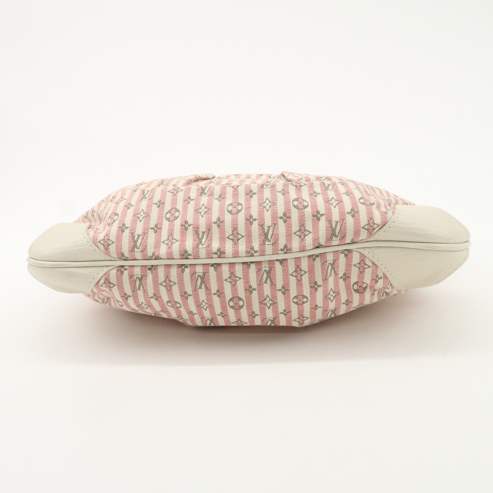 Louis Vuitton Monogram Mini Lin Marina PM 2Way Bag Pink M95495 Used