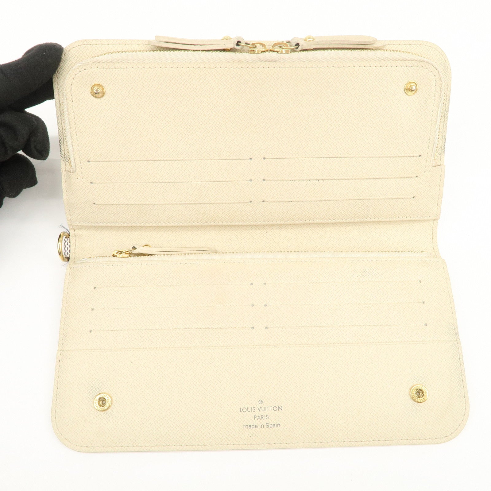 Louis Vuitton Damier Azur Portefeuille Insolite Long Wallet N63072