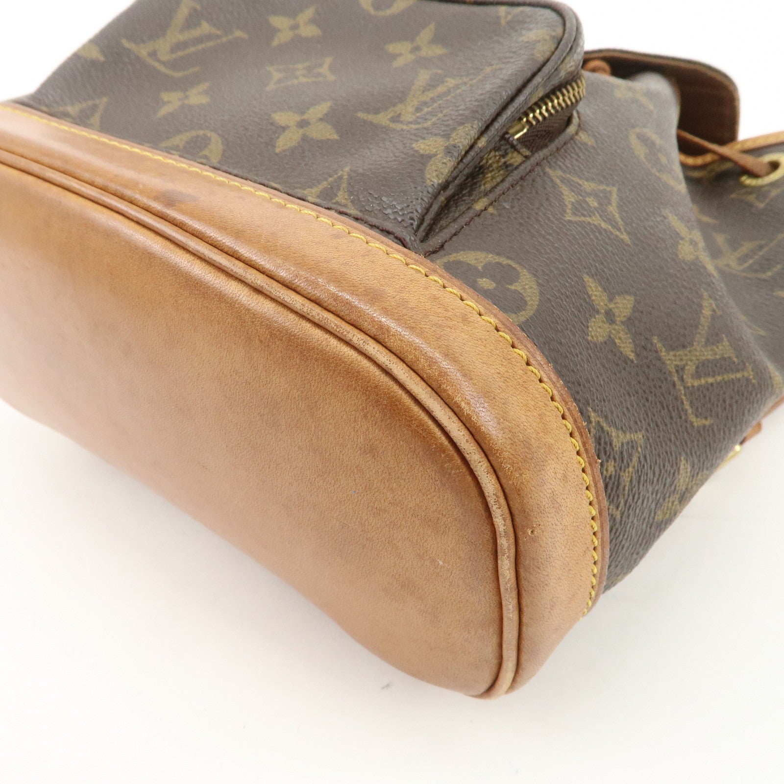 Louis Vuitton Monogram Mini Montsouris Canvas Backpack Brown M51137