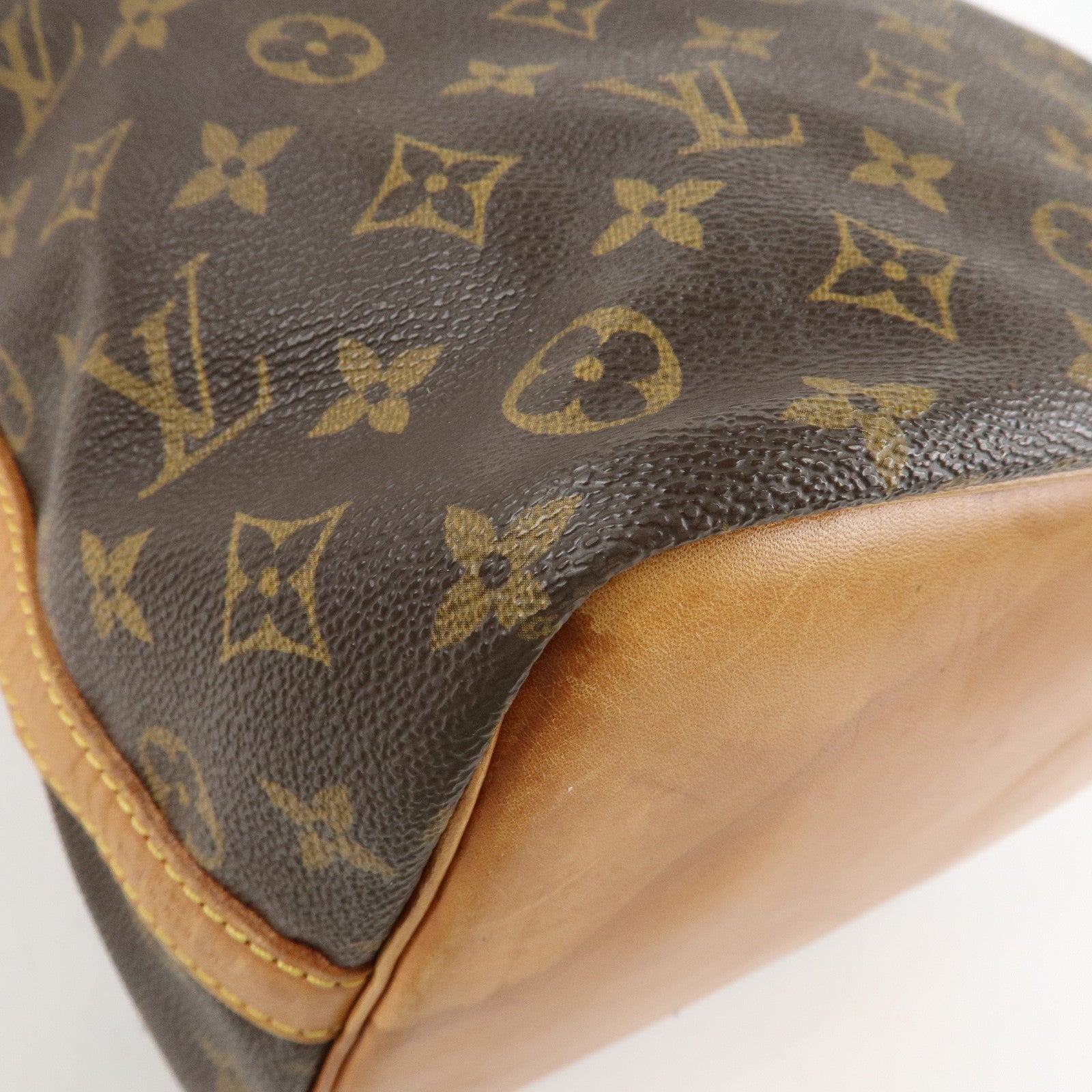 Louis Vuitton Monogram Petit Noe Shoulder Bag Brown M42226 Used