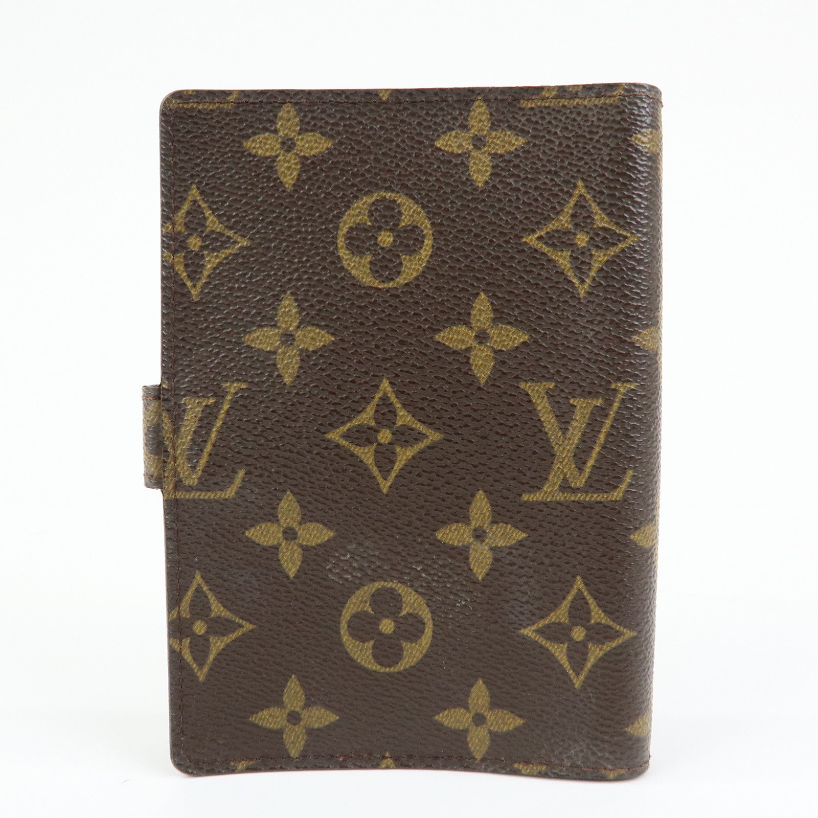 Louis Vuitton Monogram Agenda PM Planner Cover Brown R20005