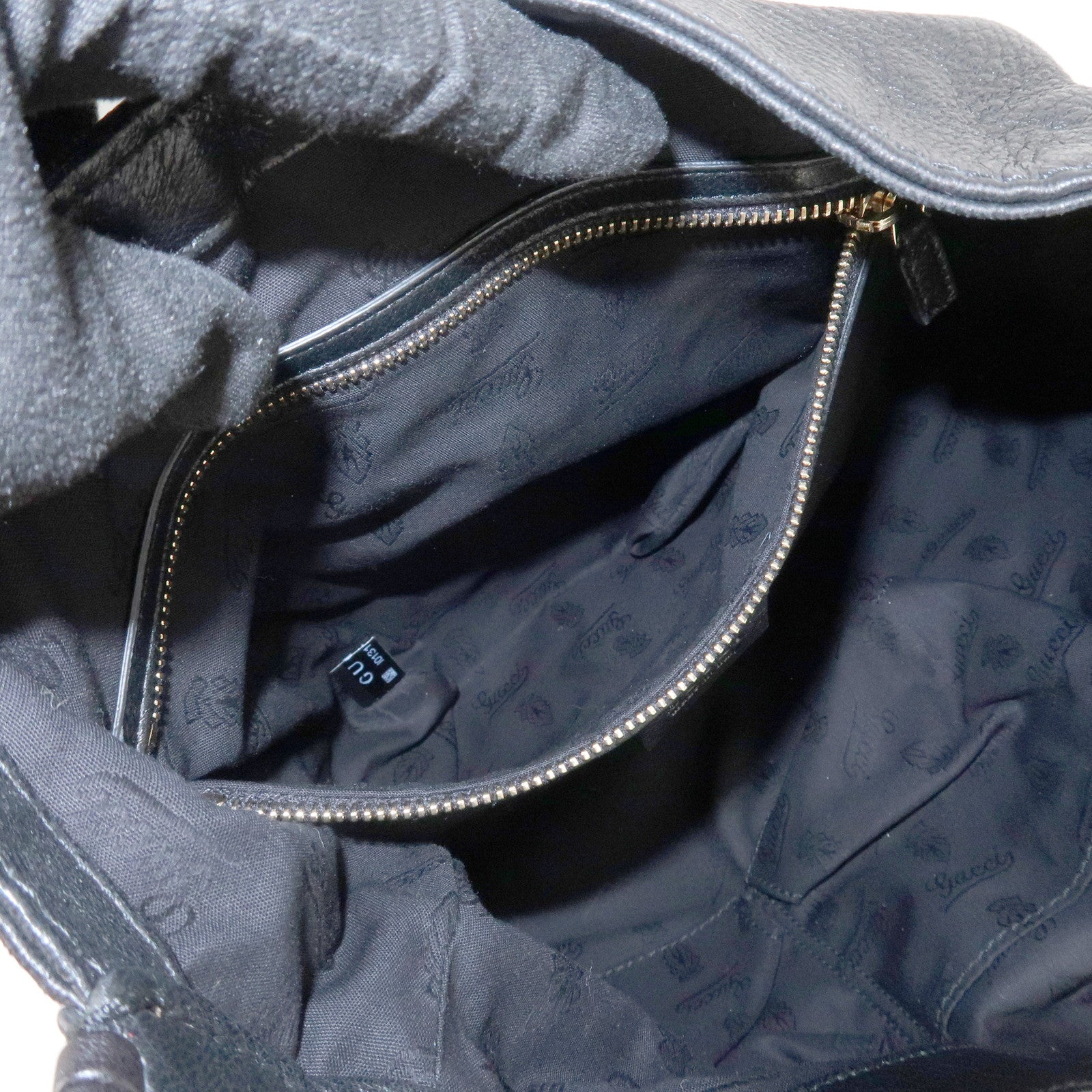 GUCCI New Jackie Leather 2Way Shoulder Hand Bag Brown 246907