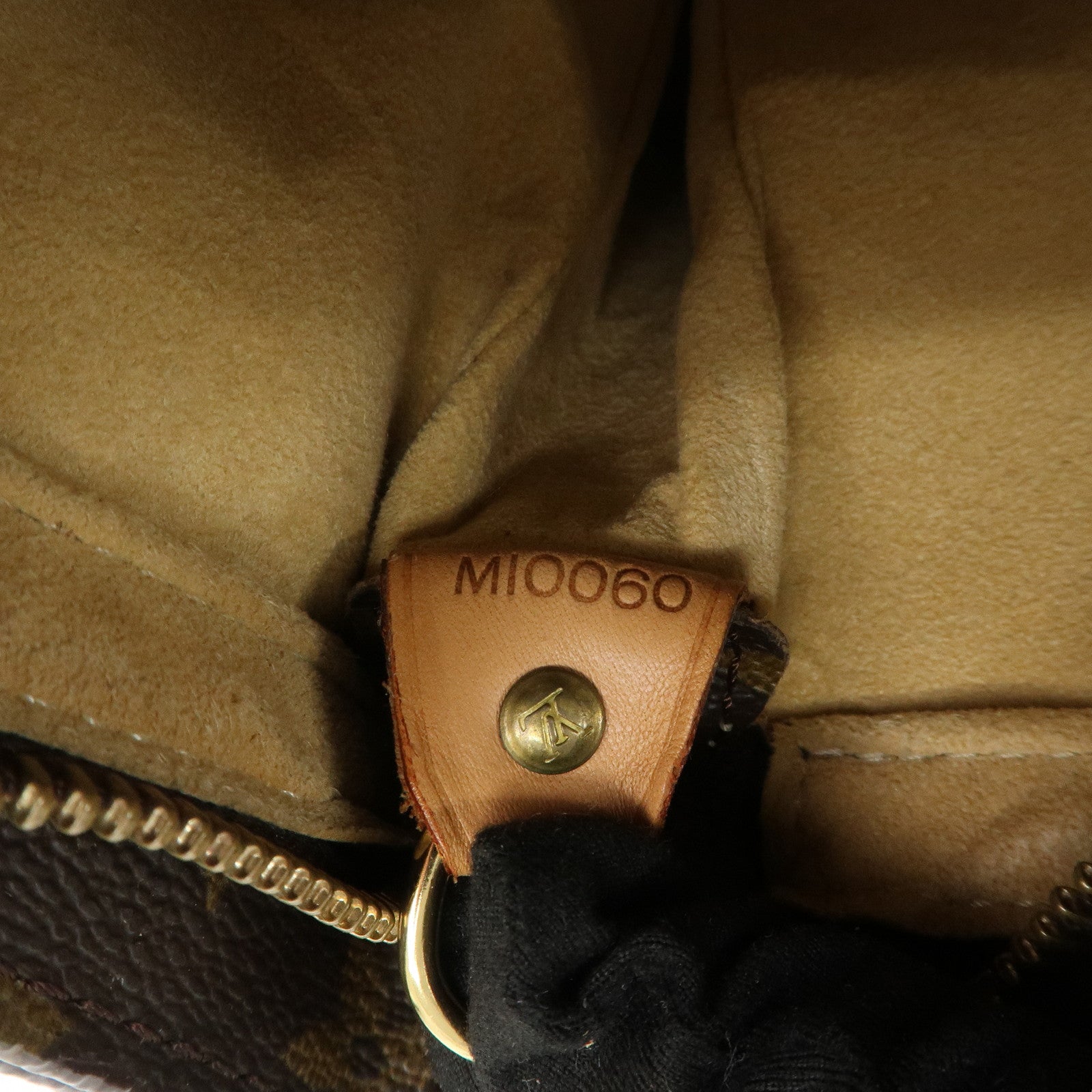 Louis Vuitton Monogram Looping GM Shoulder Bag Brown M51145