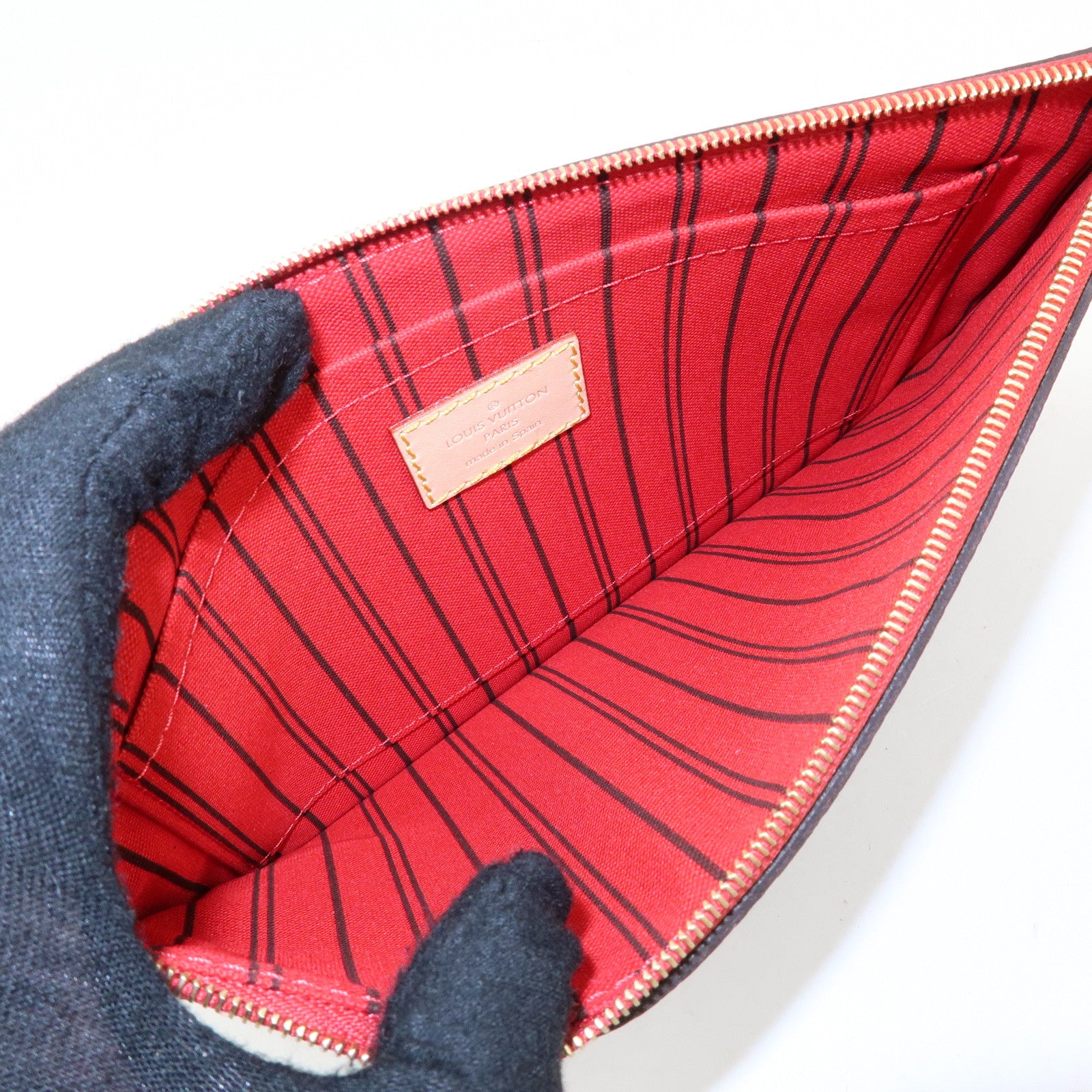 Louis Vuitton Monogram Pouch for Neverfull MM Tote Bag M41177