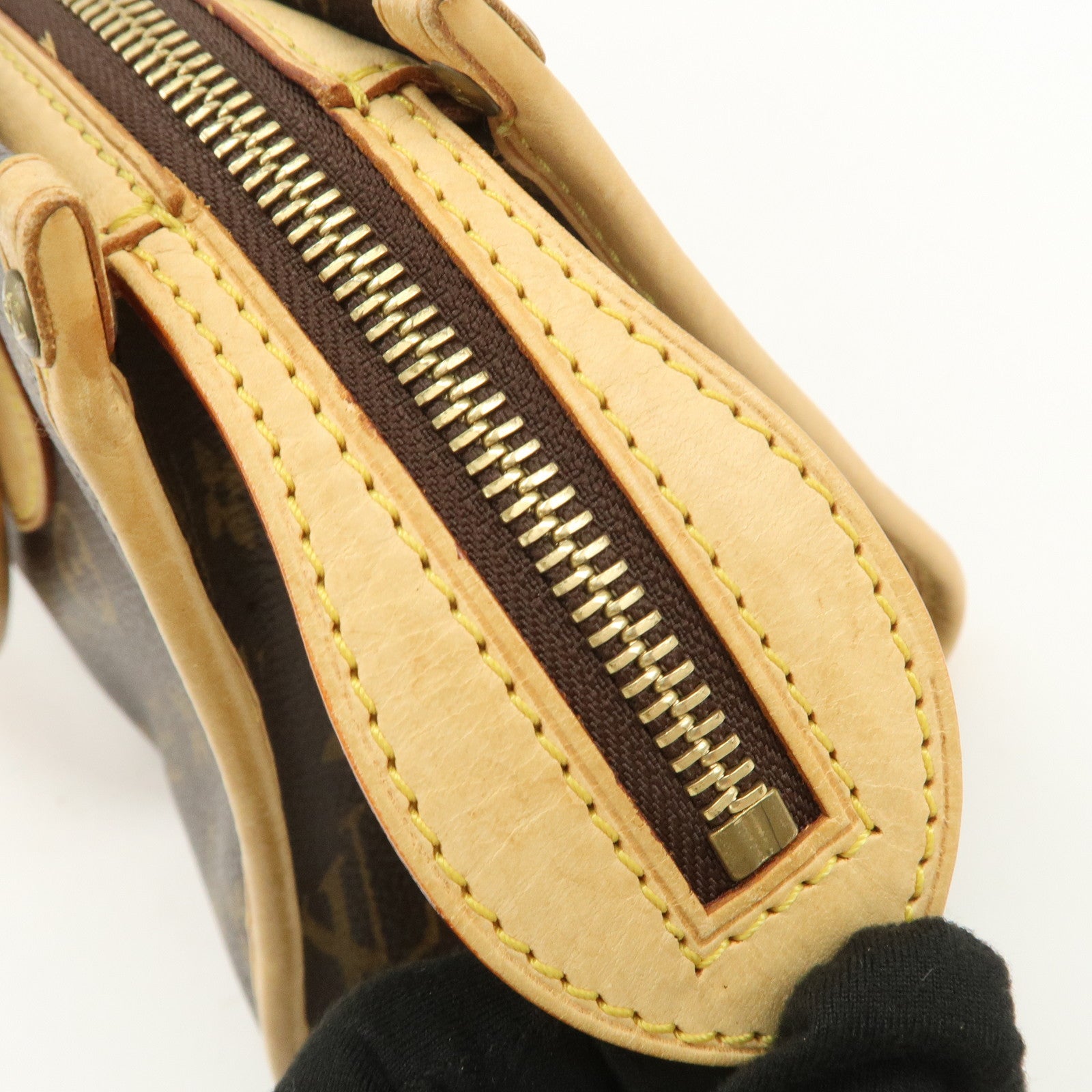 Louis Vuitton Monogram Popincourt Hand Bag Brown M40009