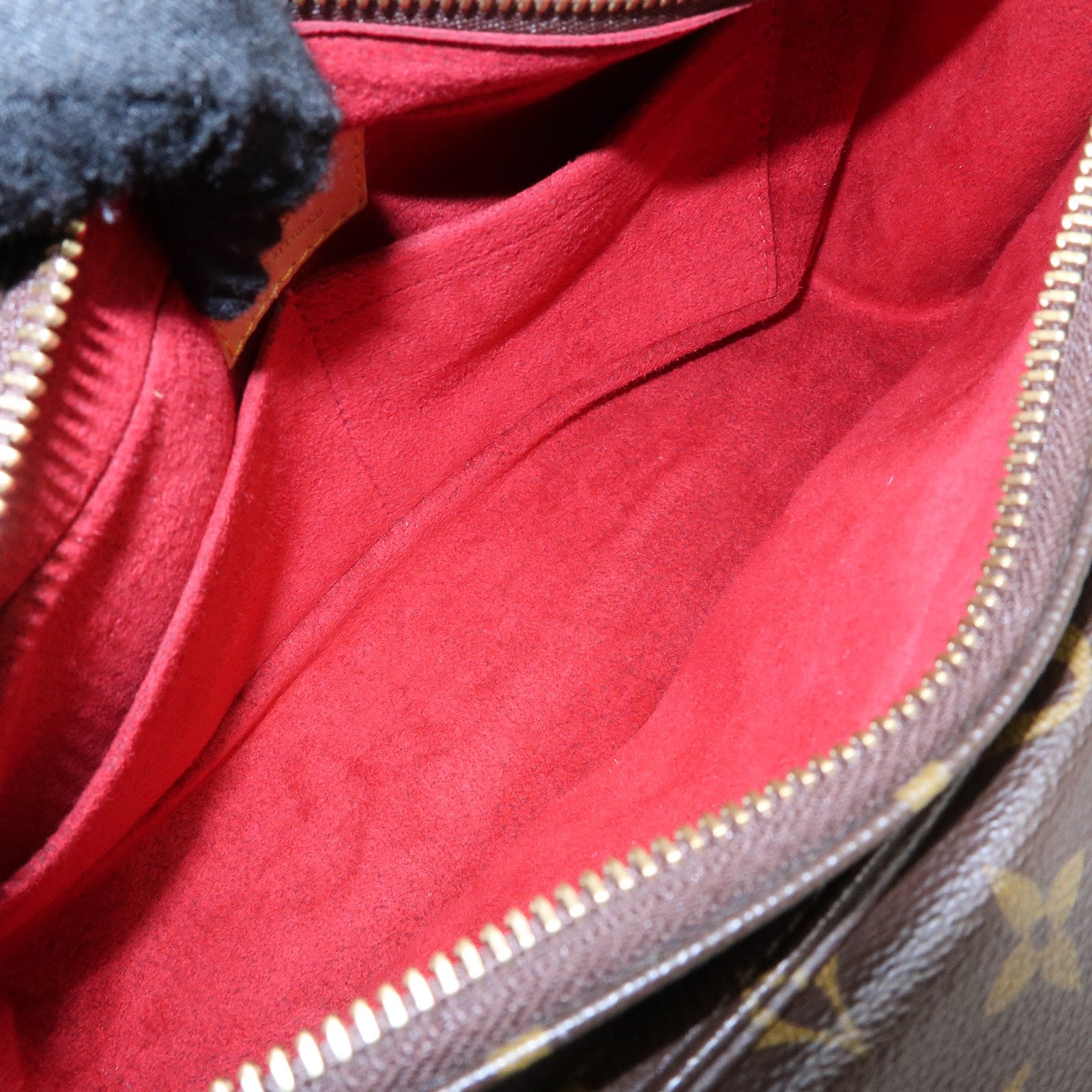 Louis Vuitton Monogram Vivacite Shoulder Bag Hand Bag Brown M51164