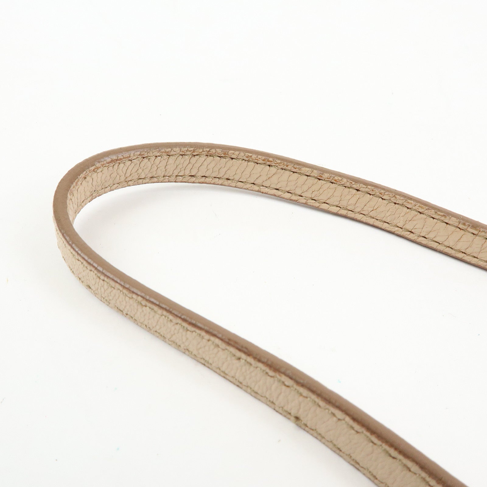 MIU MIU MADRAS Leather Shoulder Bag Crossbody Bag Beige RP0369