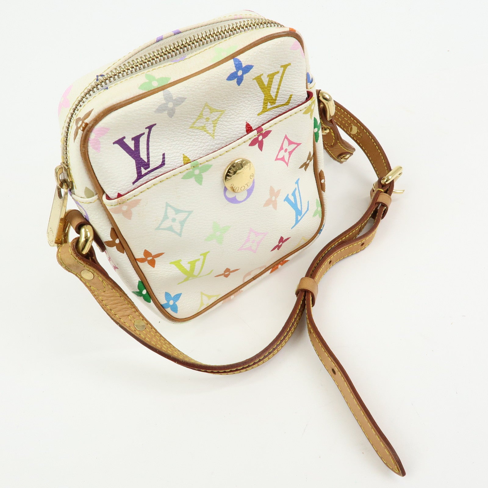 Louis Vuitton Monogram Multicolor Lift Shoulder Bag Blanc M40055