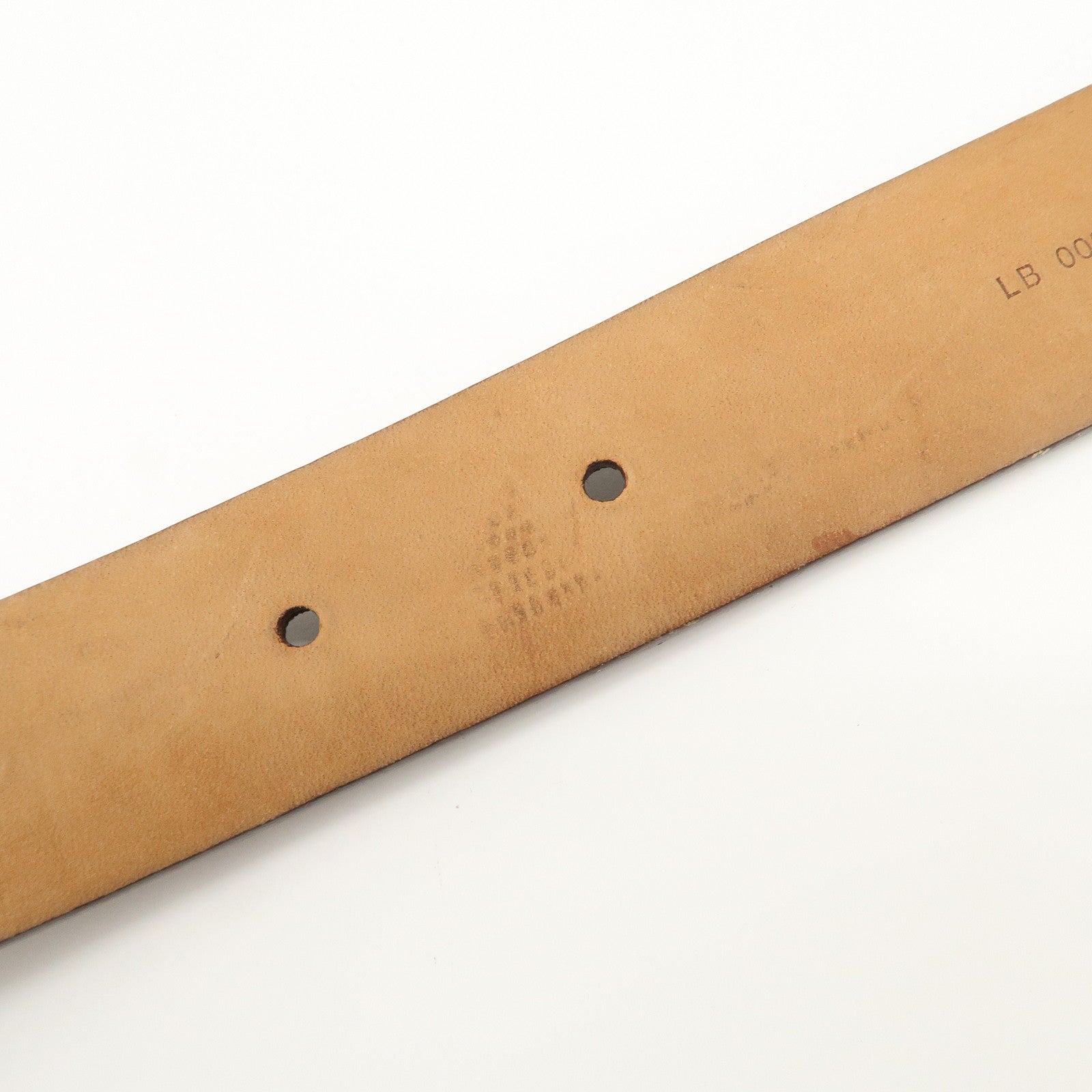 Louis Vuitton Monogram Ceinture Carre Belt Brown M6800