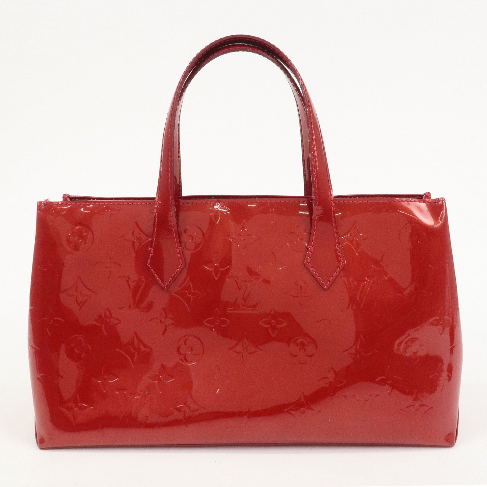Louis Vuitton Monogram Vernis Wilshire PM Hand Bag M93642