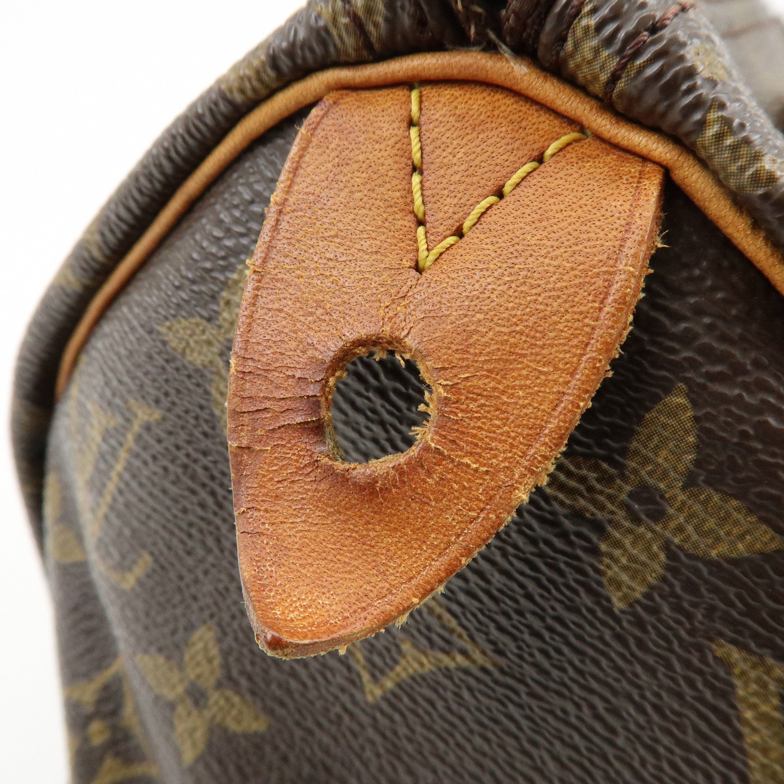 Louis Vuitton Monogram Speedy 25 Boston Bag Hand Bag Brown M41528