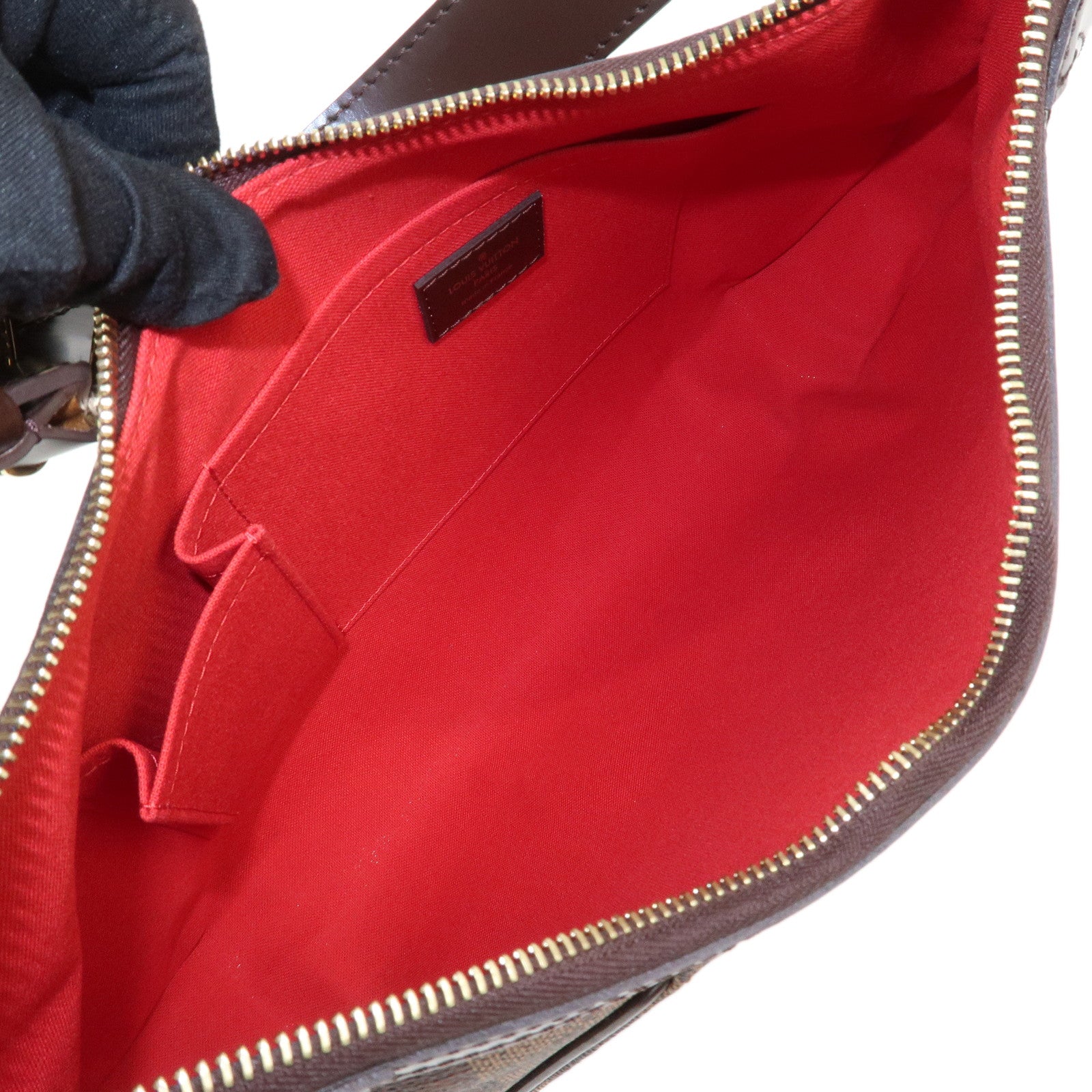 Louis Vuitton Damier Thames GM Shoulder Bag Brown N48181