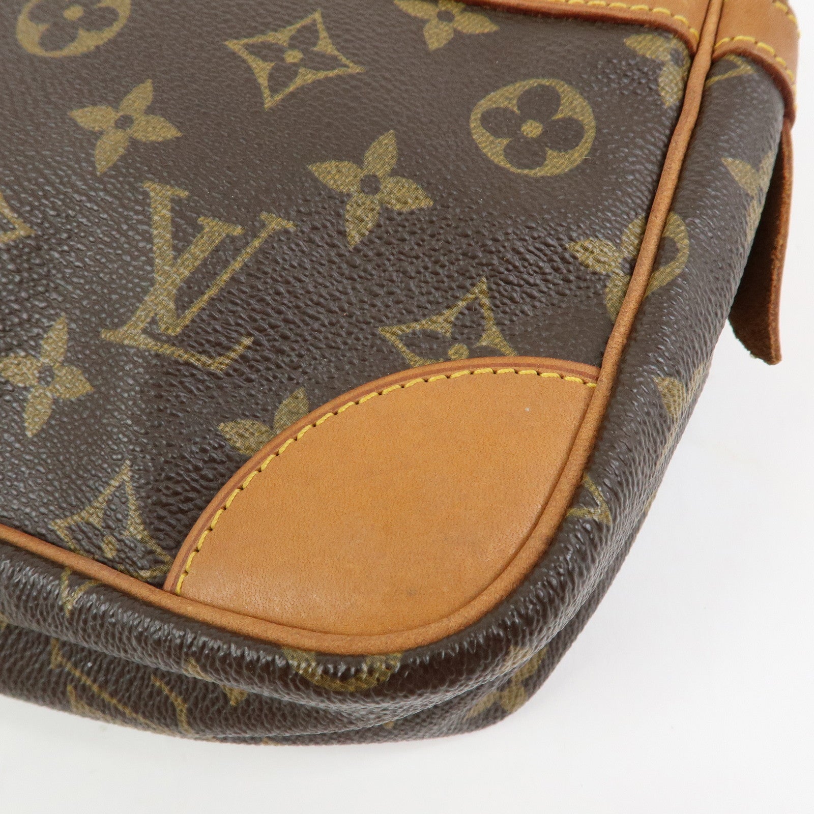 Louis Vuitton Monogram Compiegne 28 Pouch Clutch Bag Brown M51845
