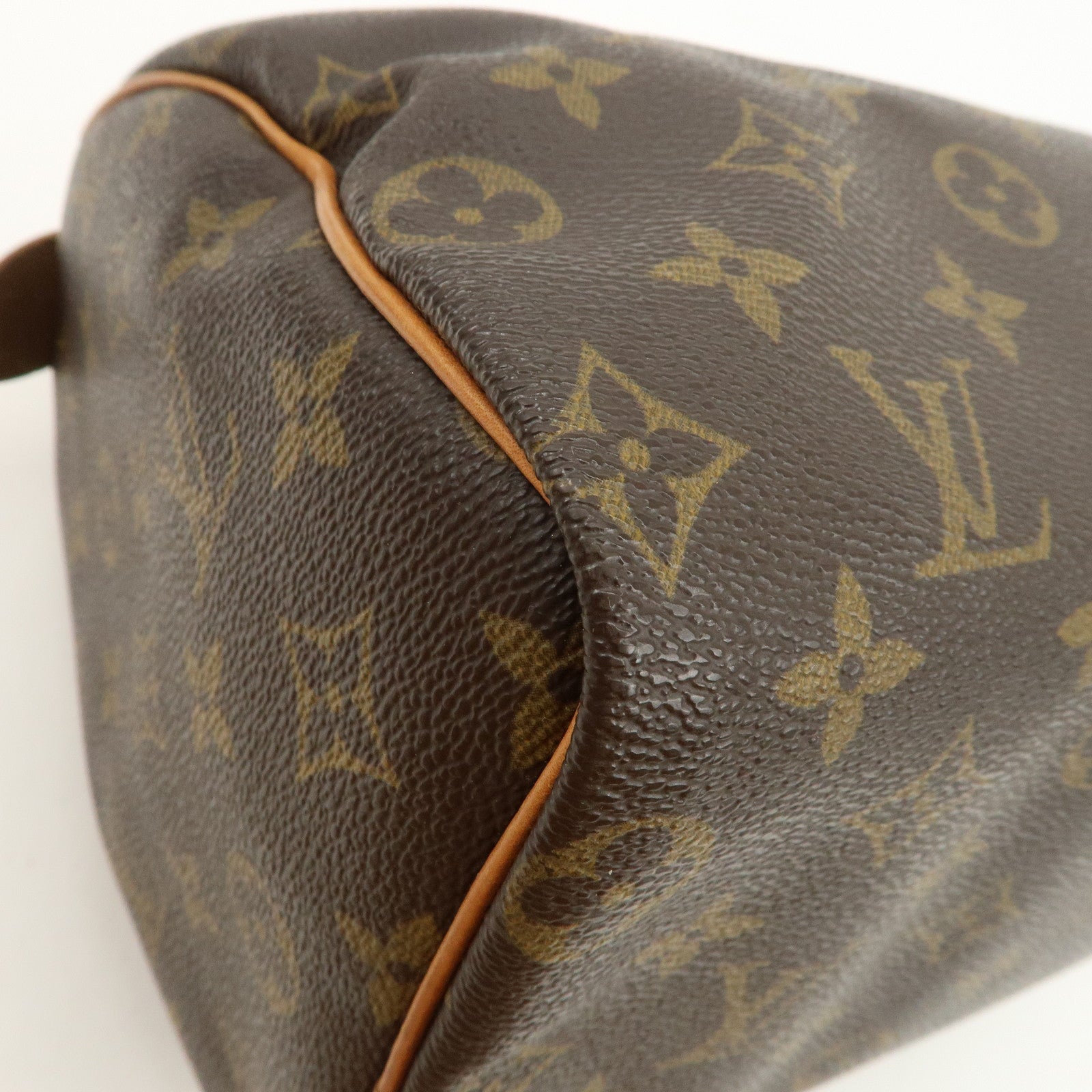 Louis Vuitton Monogram Speedy 25 Boston Bag Hand Bag Brown M41528